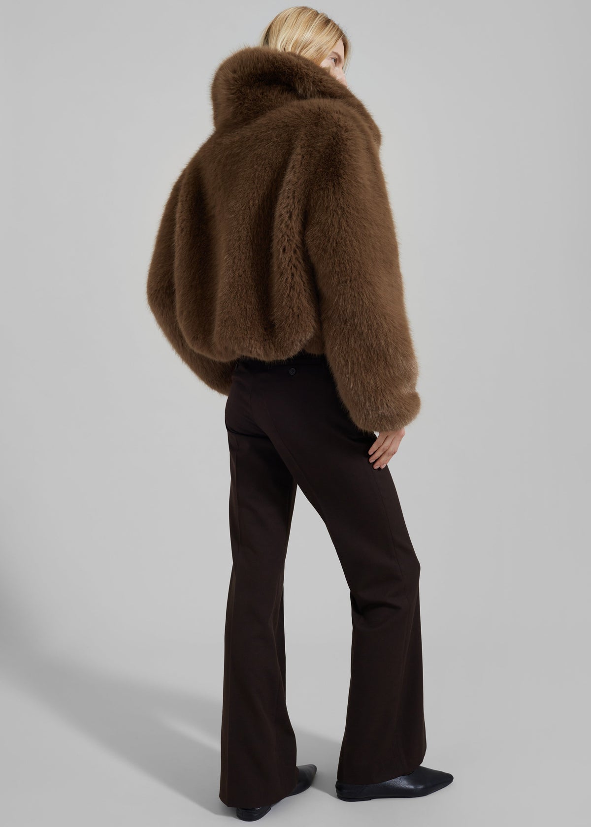 Hope Faux Fur Jacket - Camel – view 9 of 10