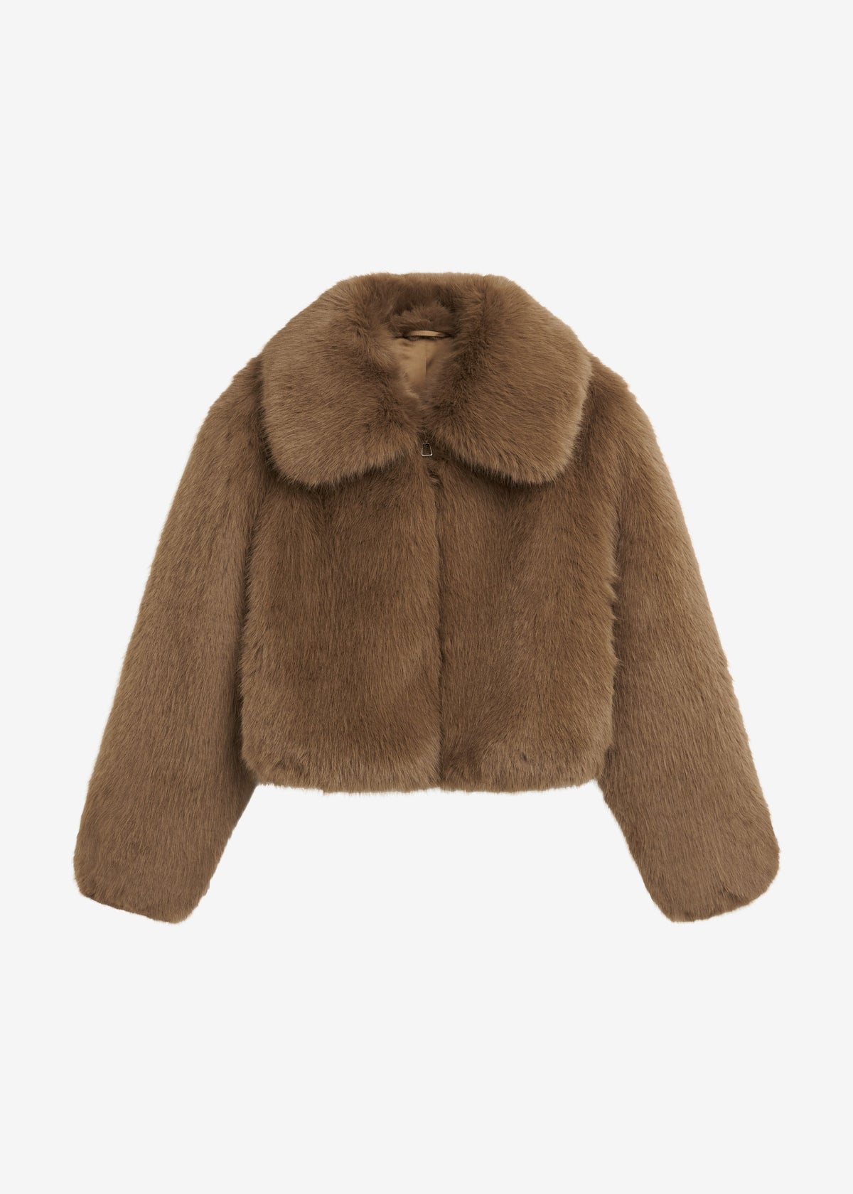 Hope Faux Fur Jacket - Camel – view 10 of 10