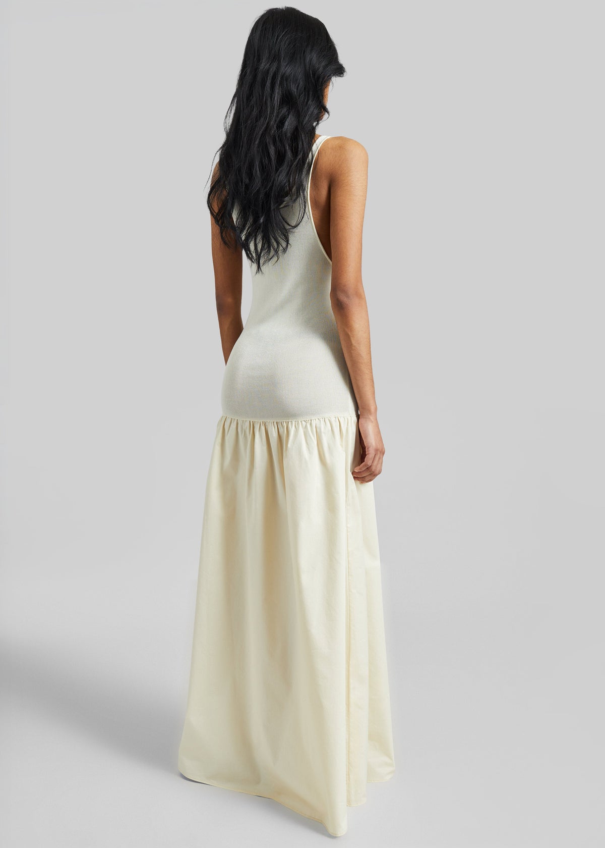 Iliya Drop Waist Maxi Dress - Cream – view 6 of 7
