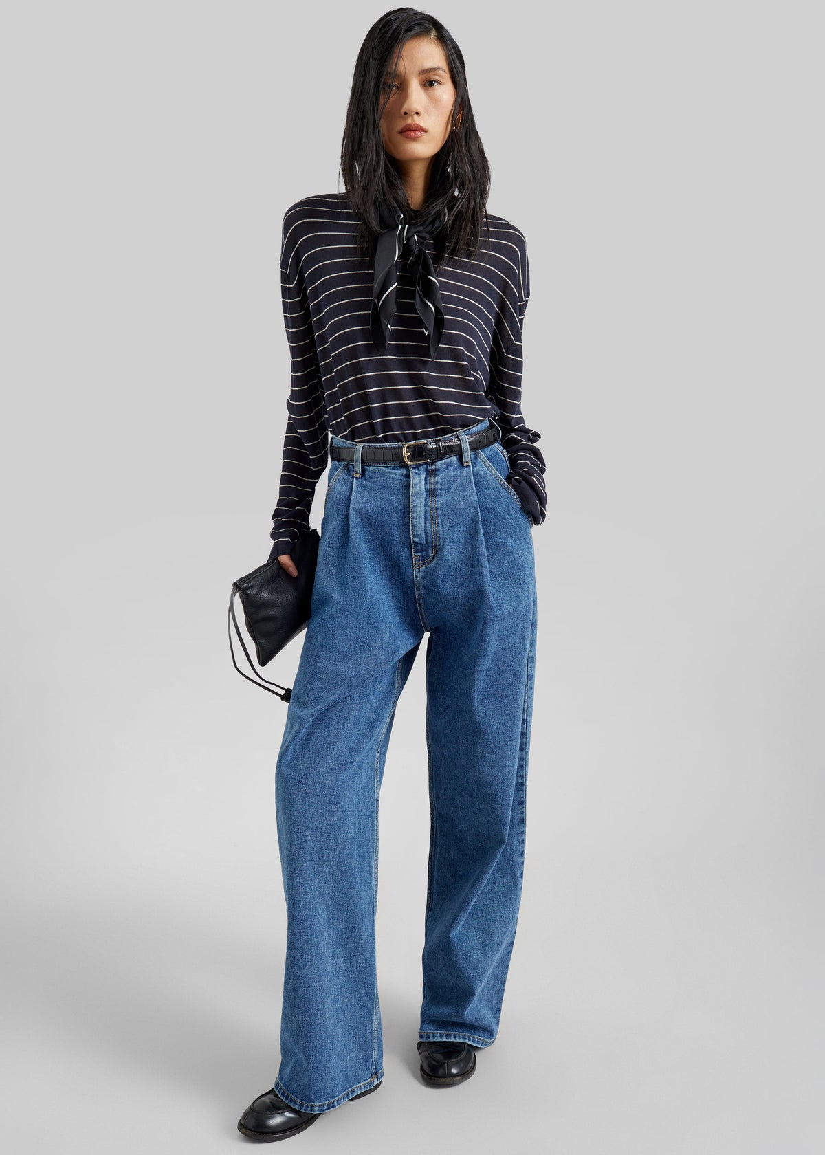 Isabella Denim Pants - Medium Wash – view 1 of 8
