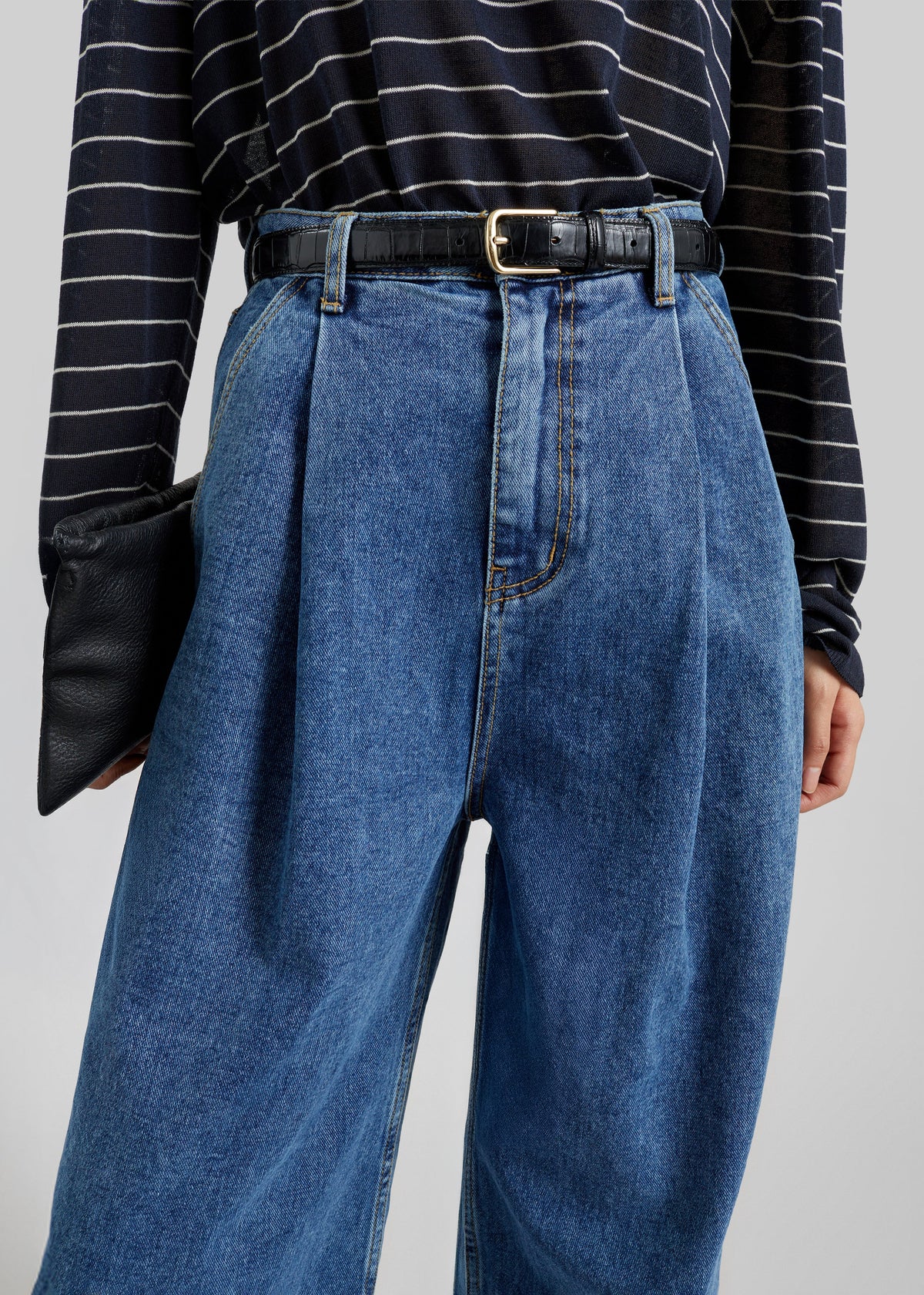 Isabella Denim Pants - Medium Wash – view 2 of 8