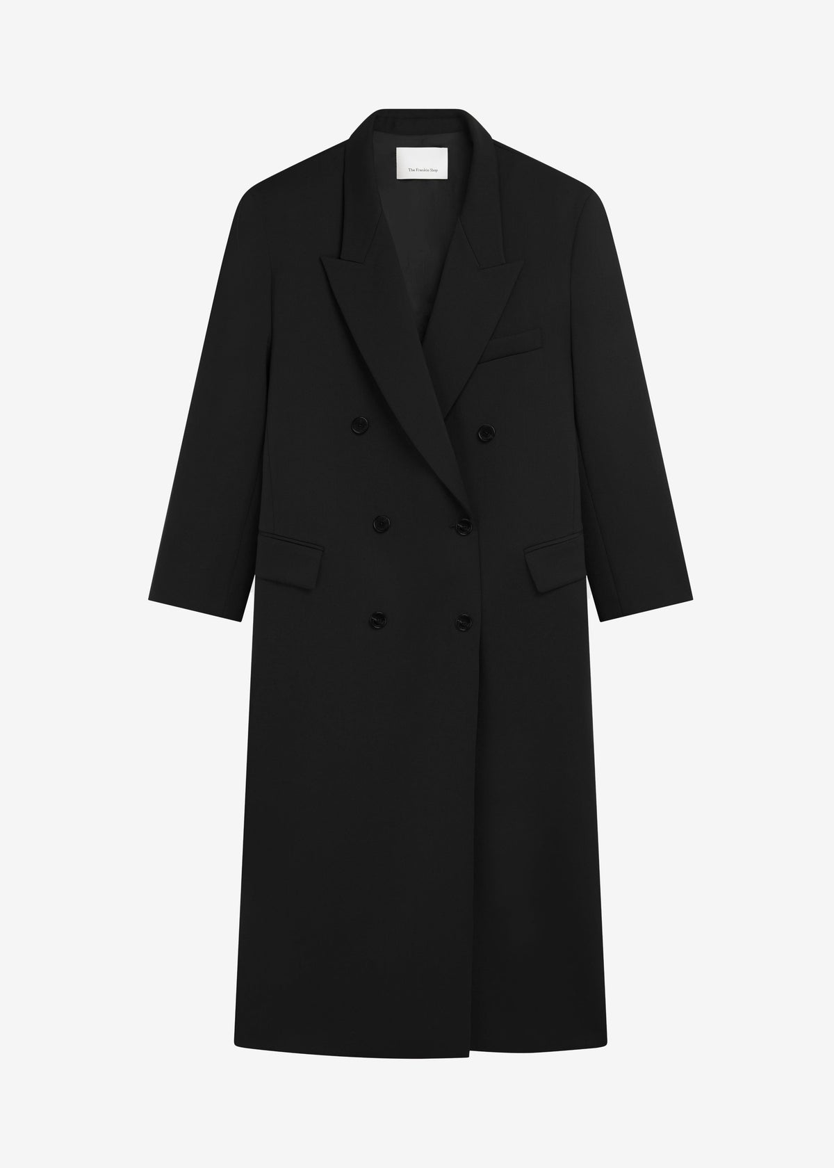 Jane Long Coat - Black – view 7 of 7