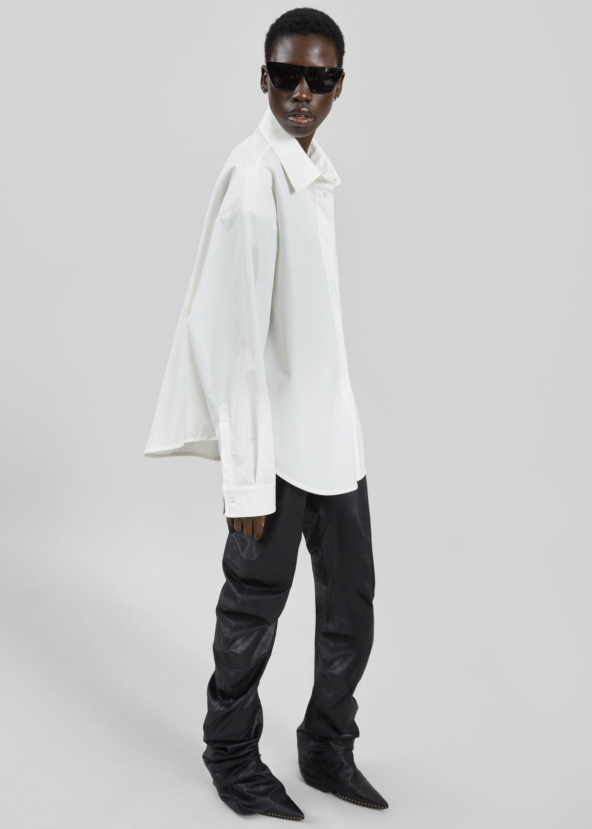 Jaslen Padded Shirt - White – view 1 of 7
