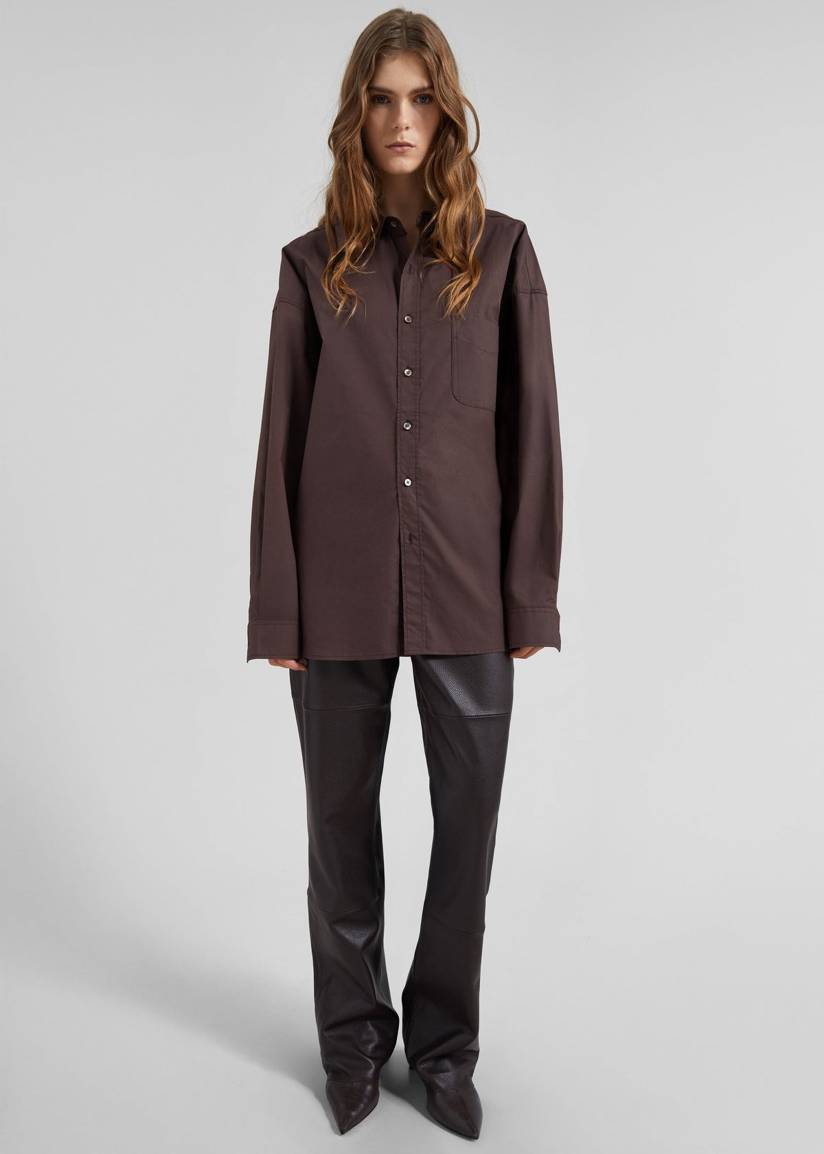 Jorhat Shirt - Dark Brown – view 3 of 6