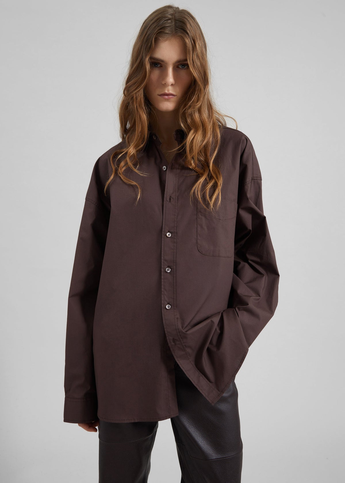 Jorhat Shirt - Dark Brown – view 1 of 6