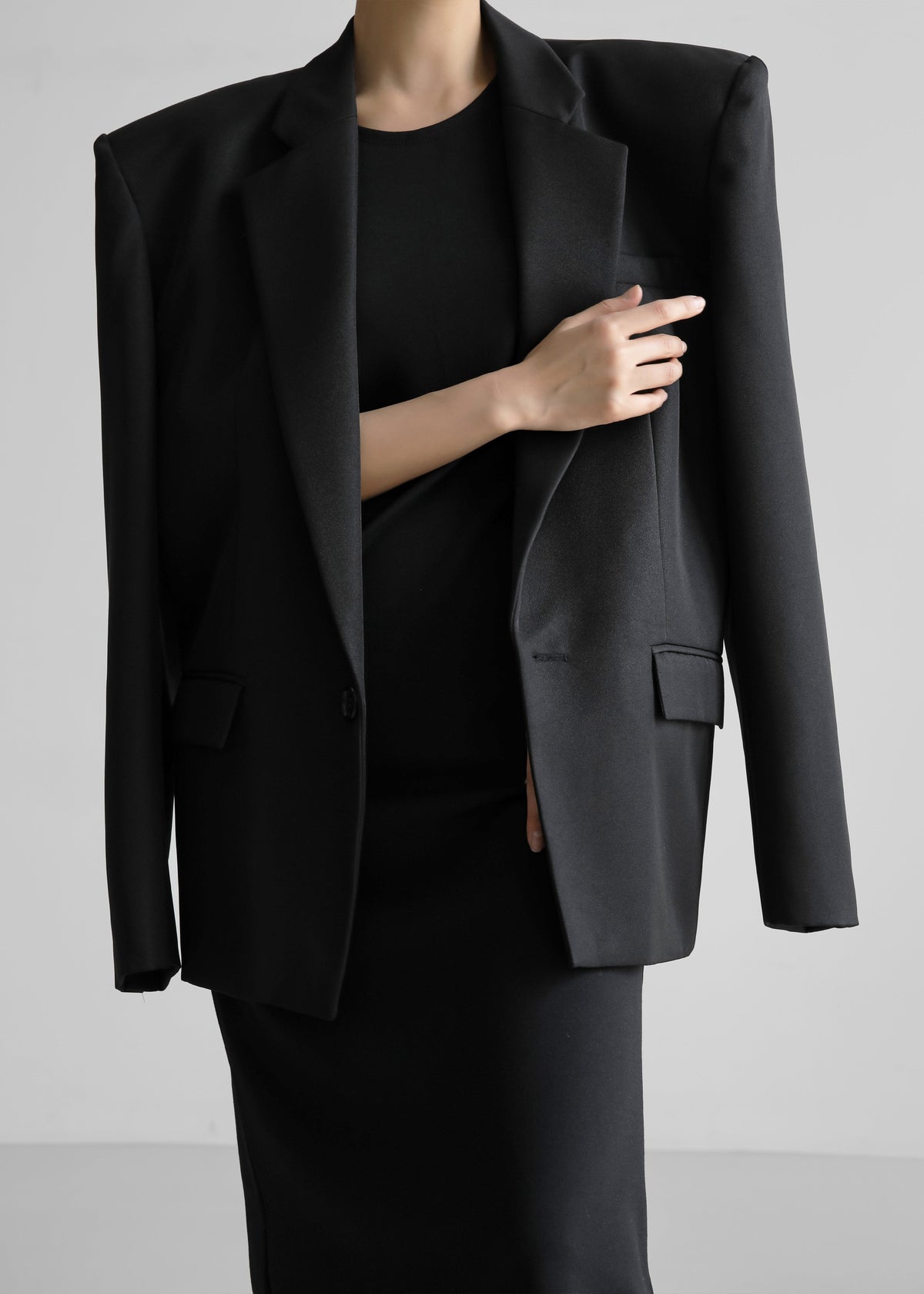 Jun Blazer - Black – view 1 of 11