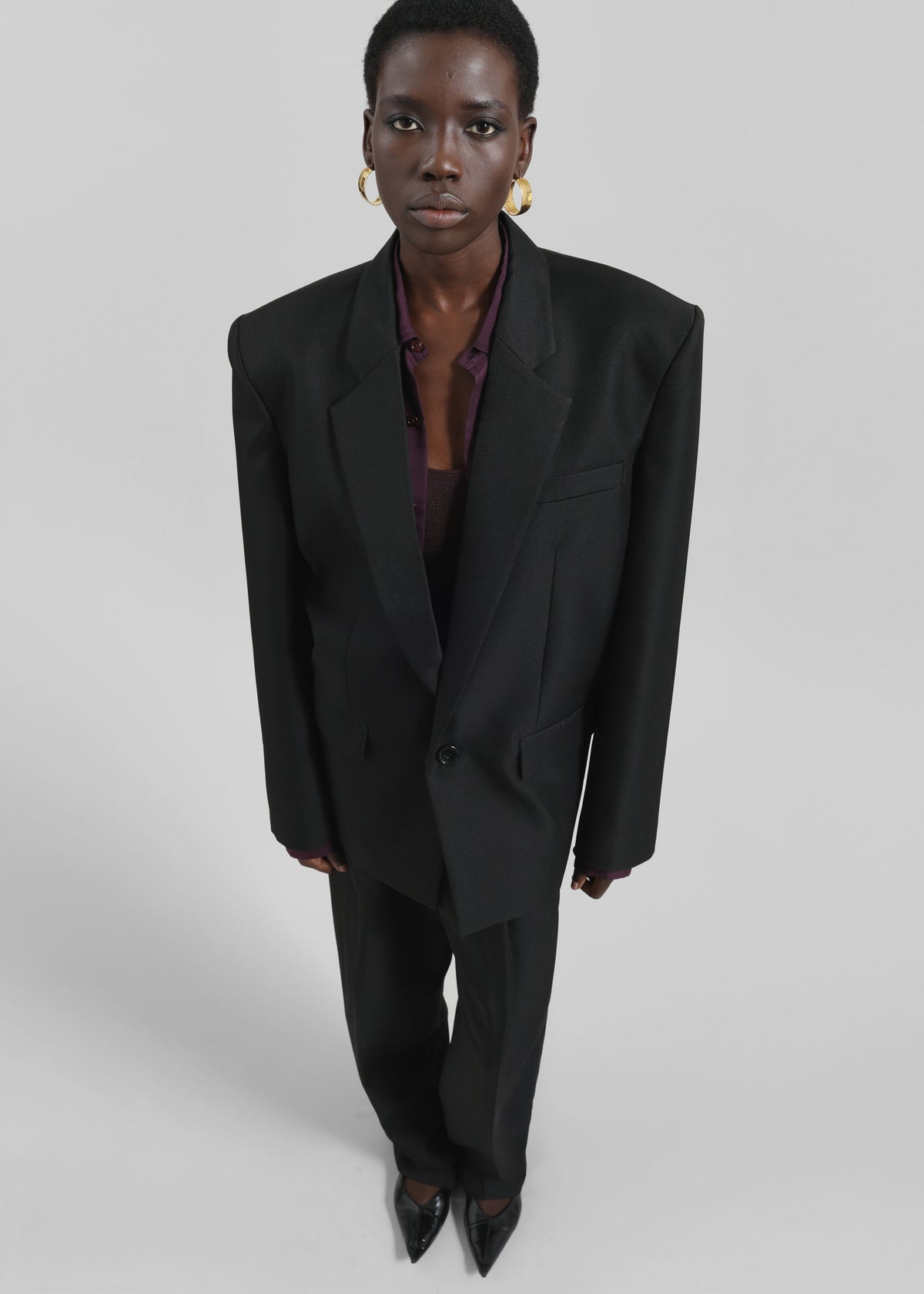 Jun Blazer - Black – view 3 of 11