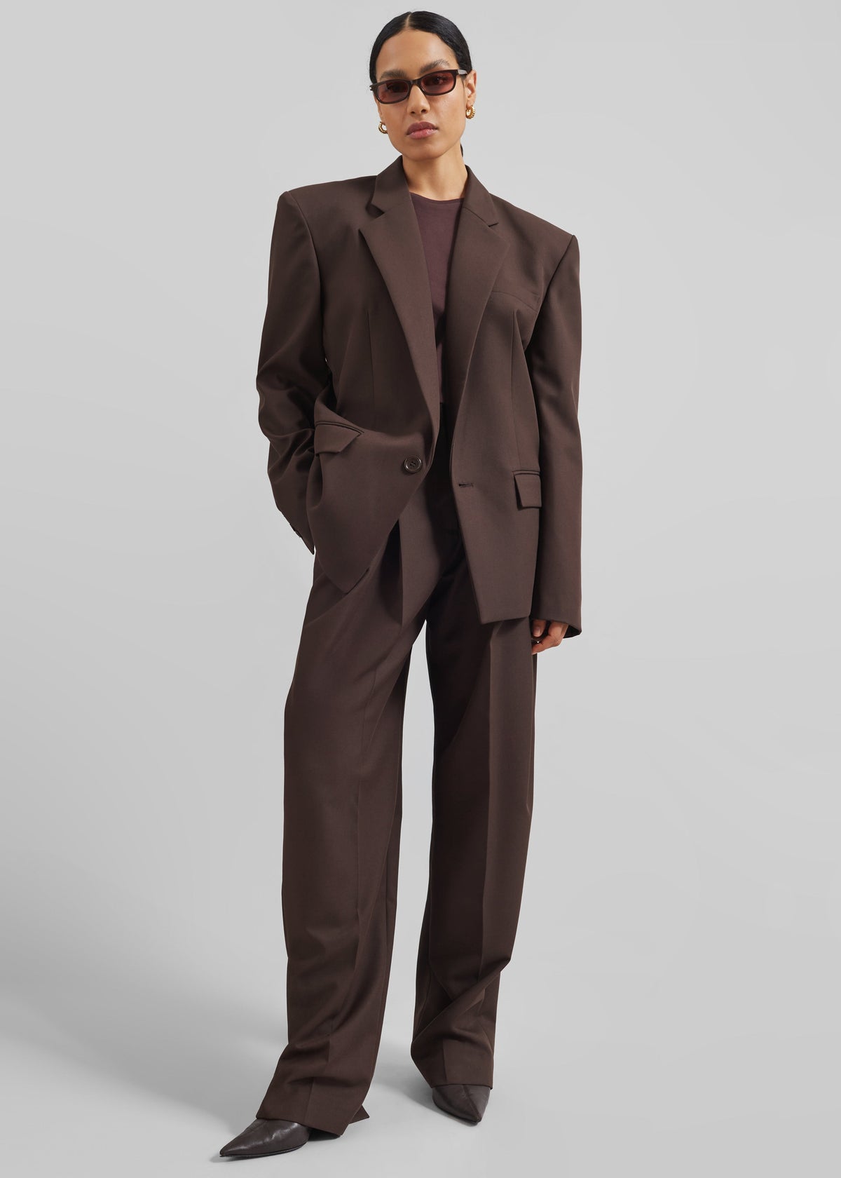 Jun Blazer - Brown – view 6 of 8