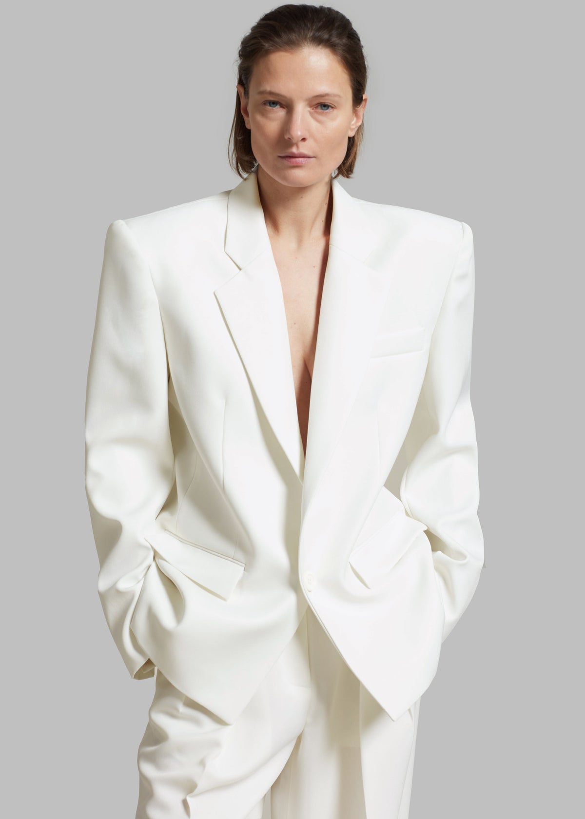 Jun Blazer - White – view 3 of 11
