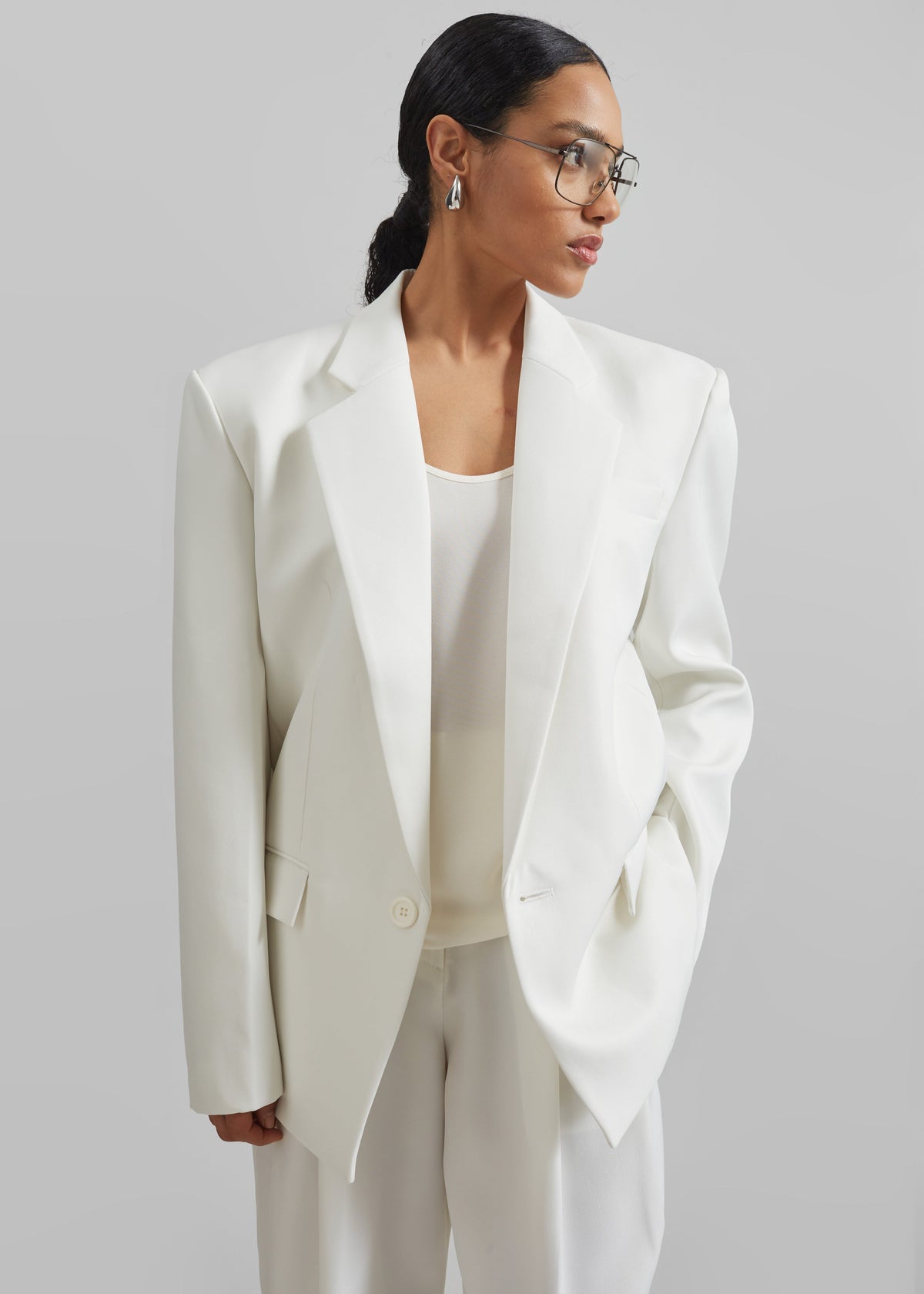 Jun Blazer - White – view 8 of 11