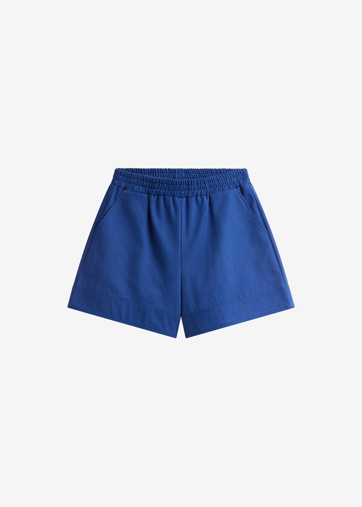 Kampala Cotton Shorts - Cobalt – view 6 of 6