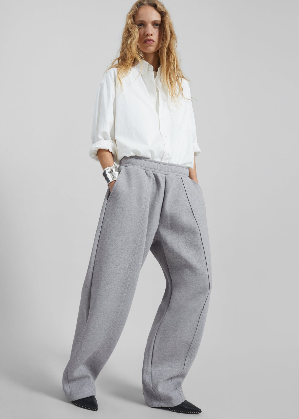 Keane Tapered Sweatpants - Grey – view 1 of 9