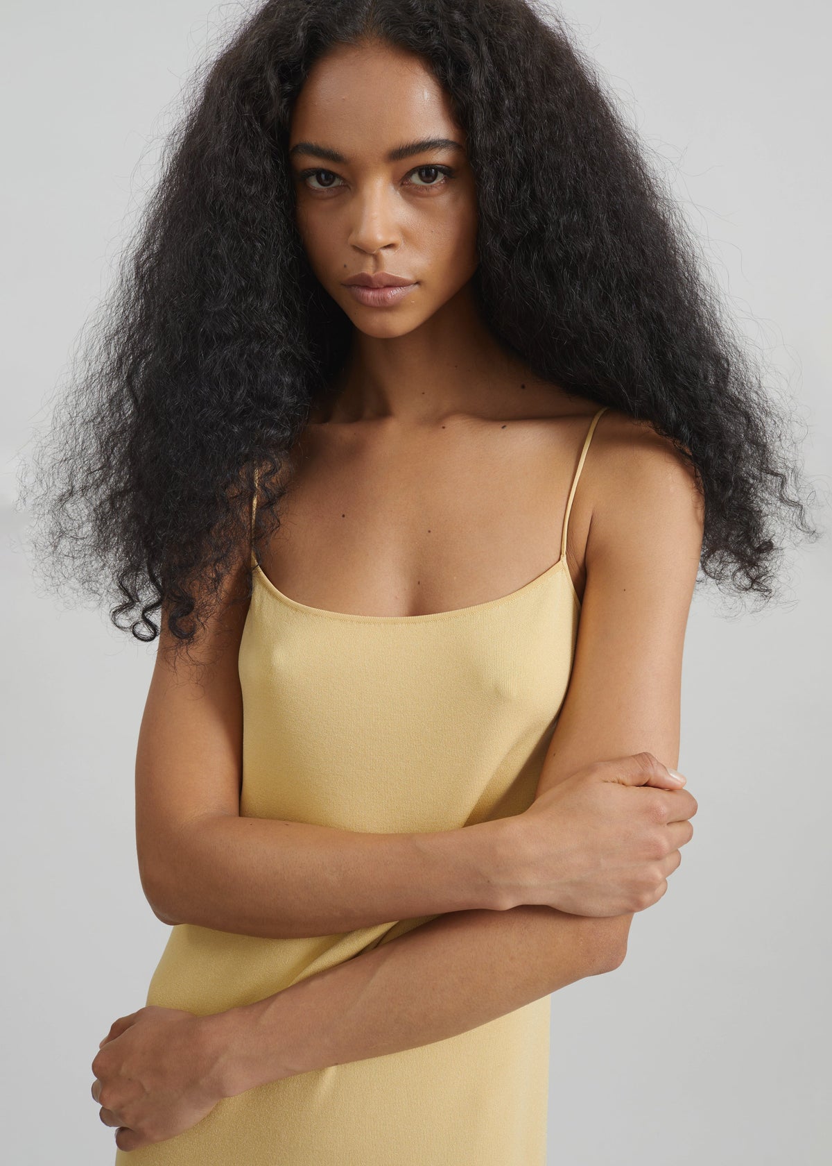 Keira Knit Midi Dress - Yellow – view 3 of 7