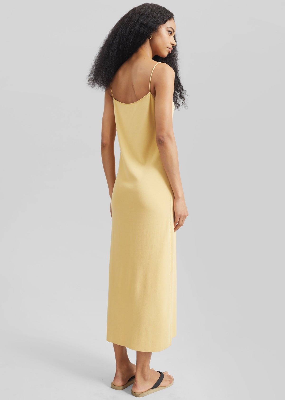 Keira Knit Midi Dress - Yellow – view 6 of 7