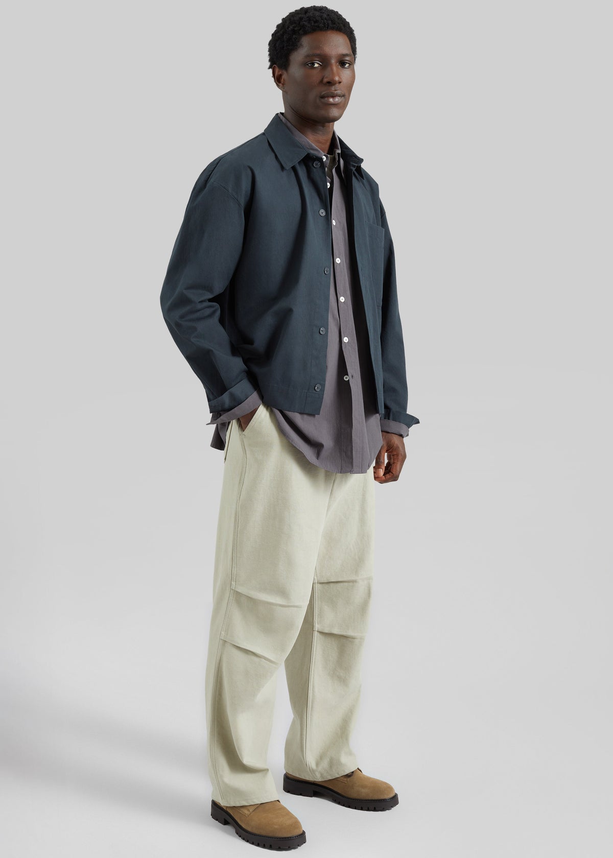 Keith Overshirt - Deep Teal – view 4 of 7