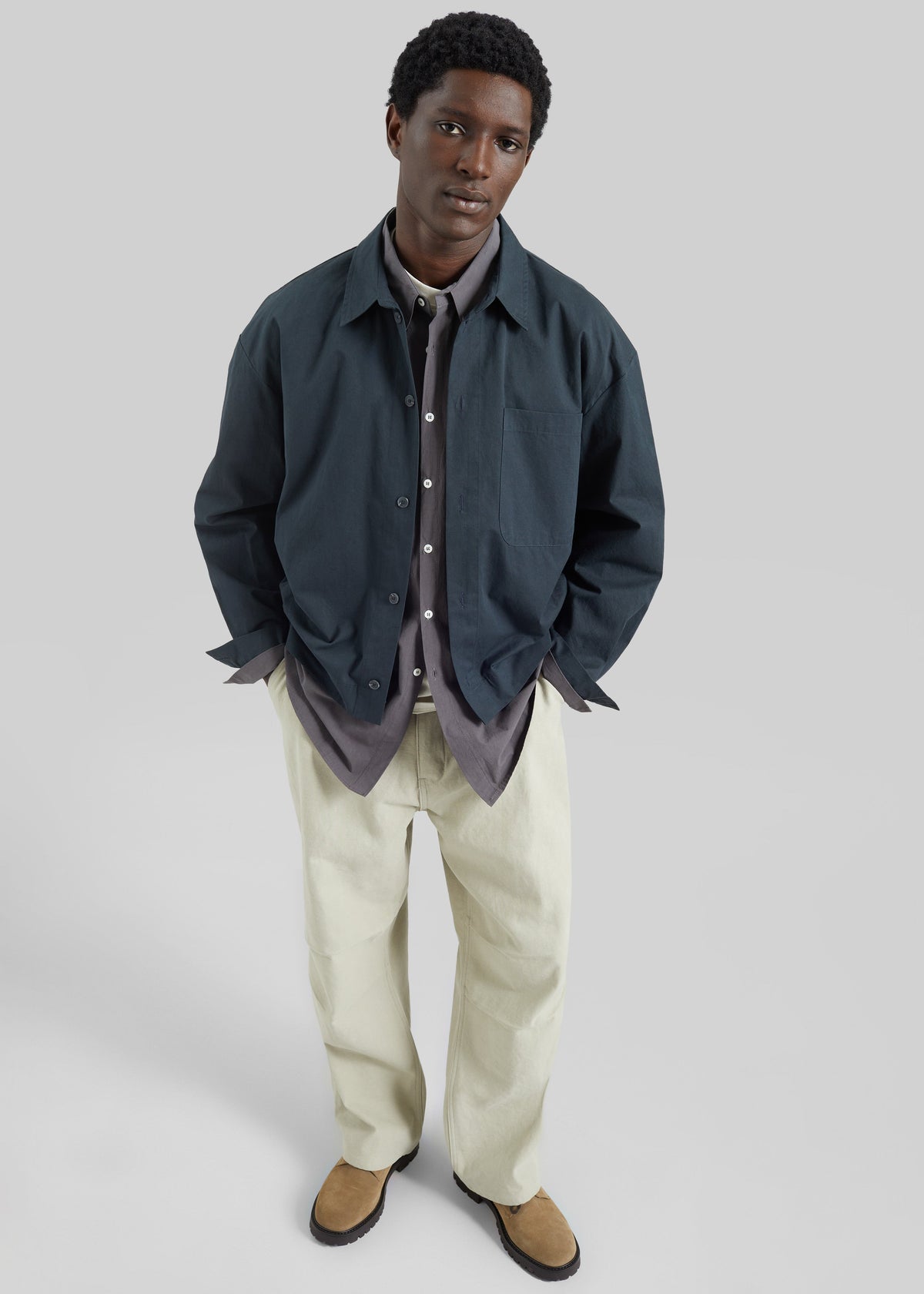 Keith Overshirt - Deep Teal – view 5 of 7