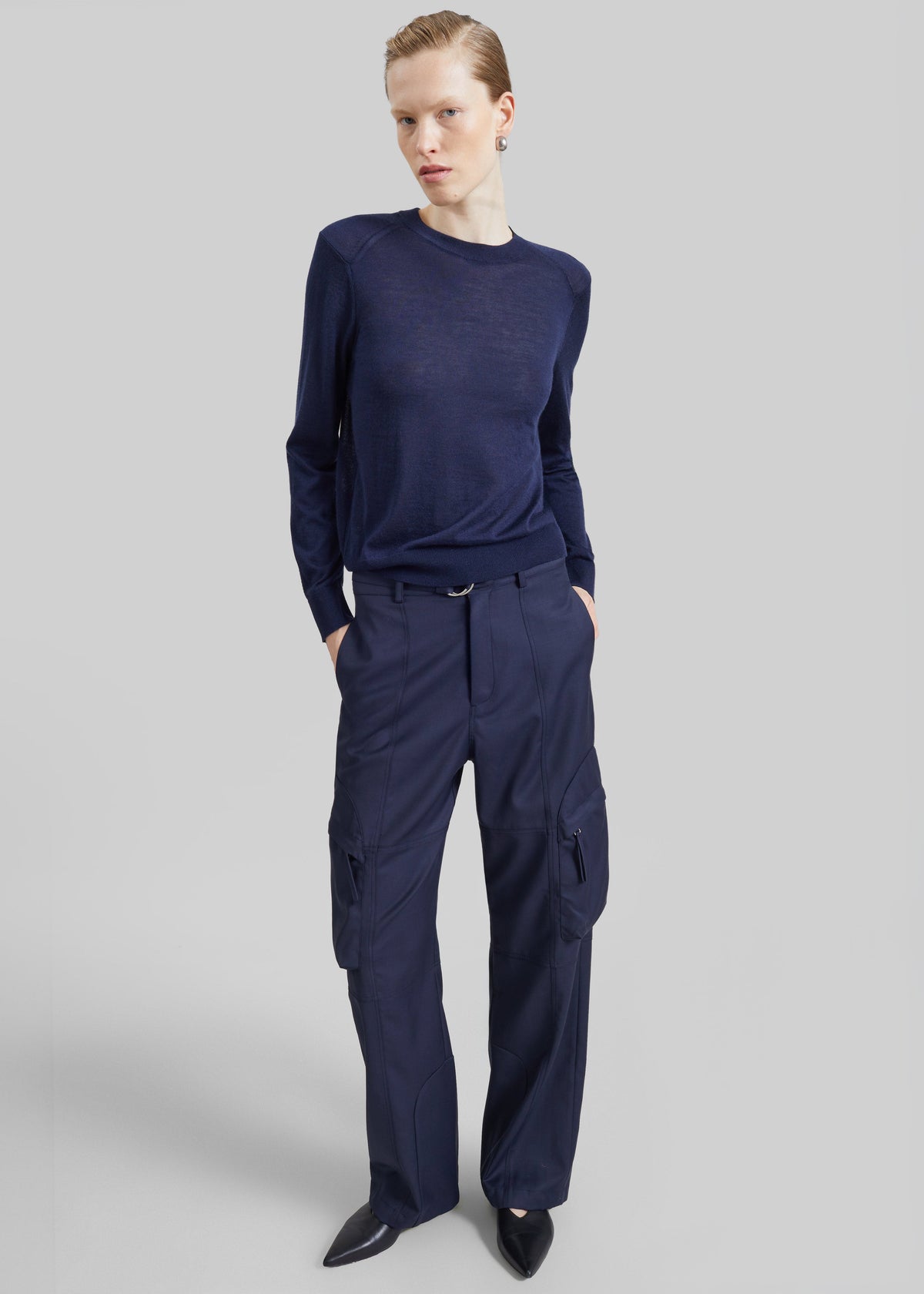 Kelly Cargo Pants - Navy – view 1 of 9