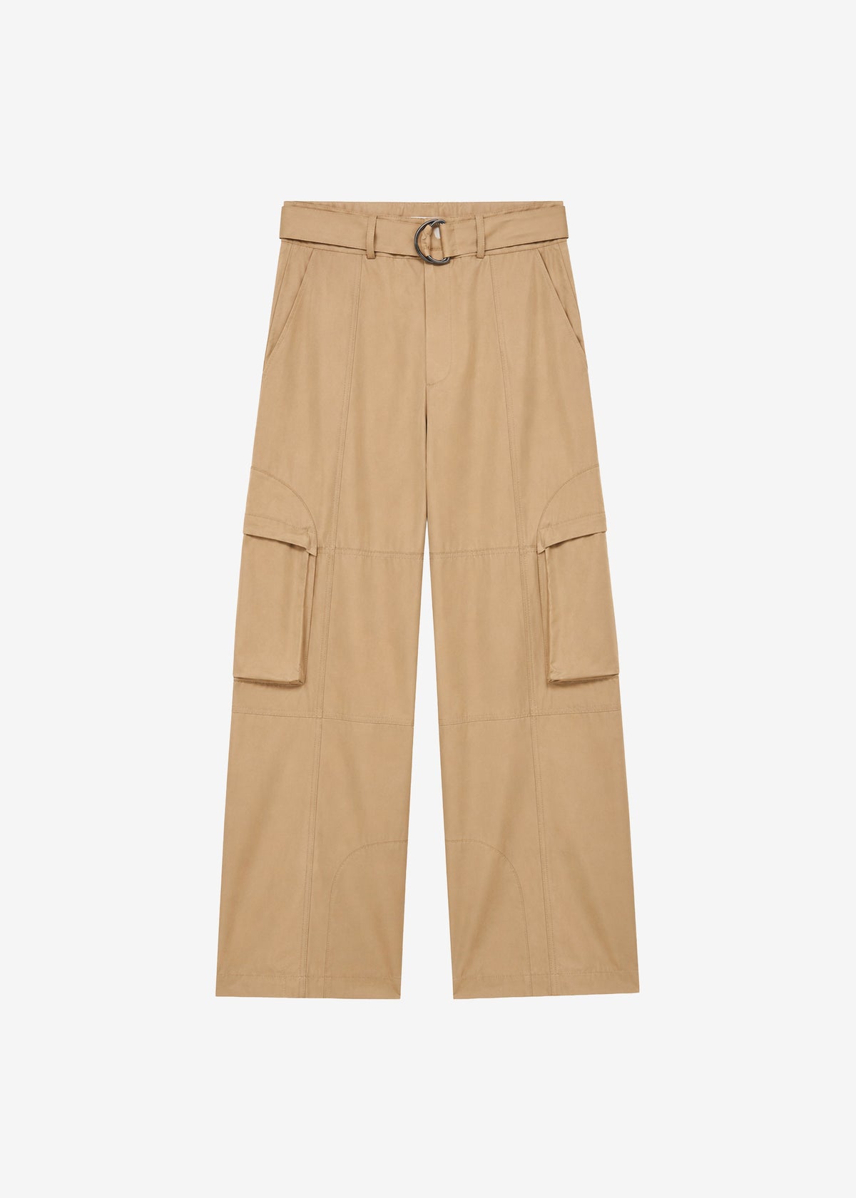 Kelly Cotton Cargo Pants - Camel – view 9 of 9