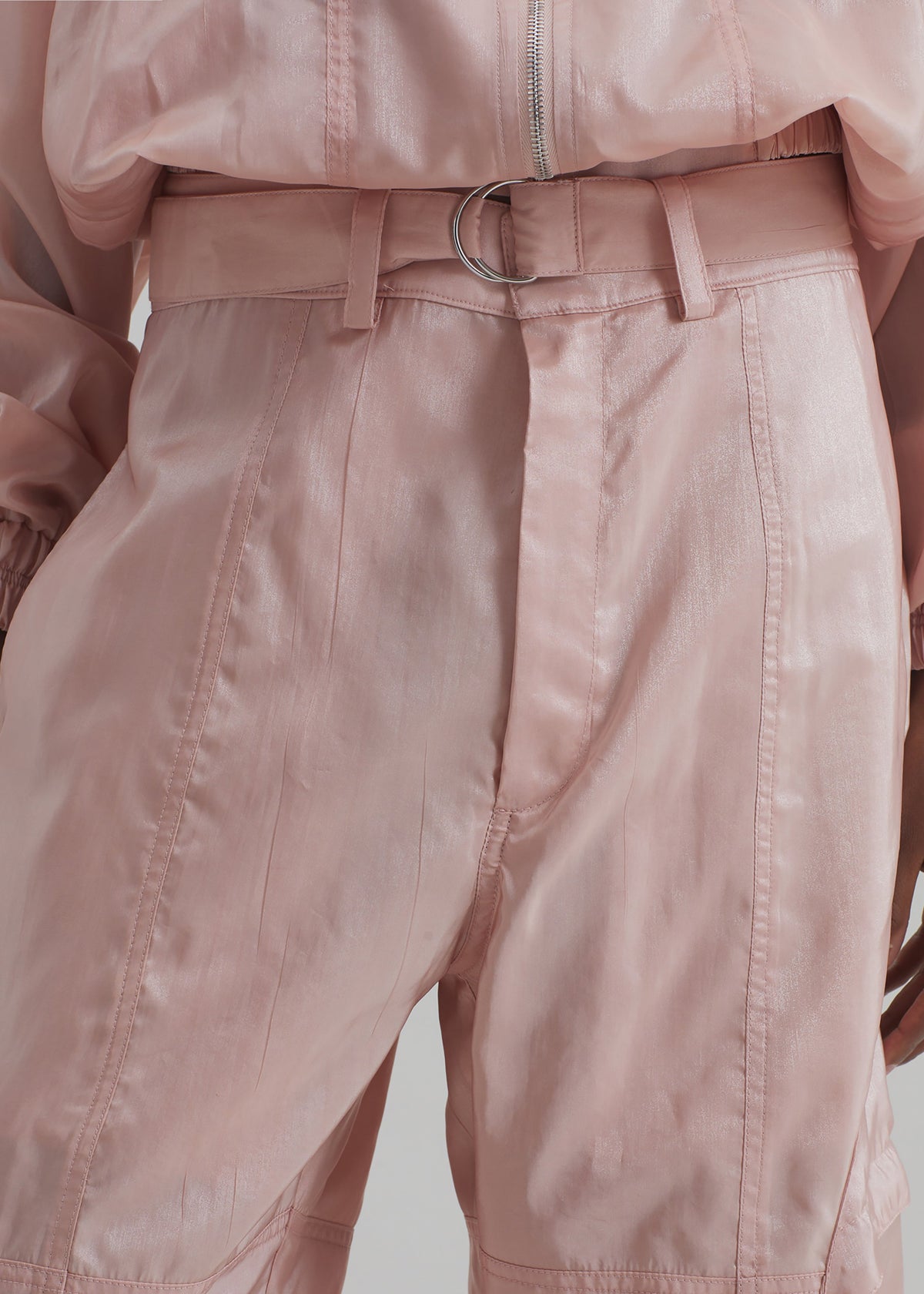 Kelly Sheer Cargo Pants - Pink – view 4 of 8