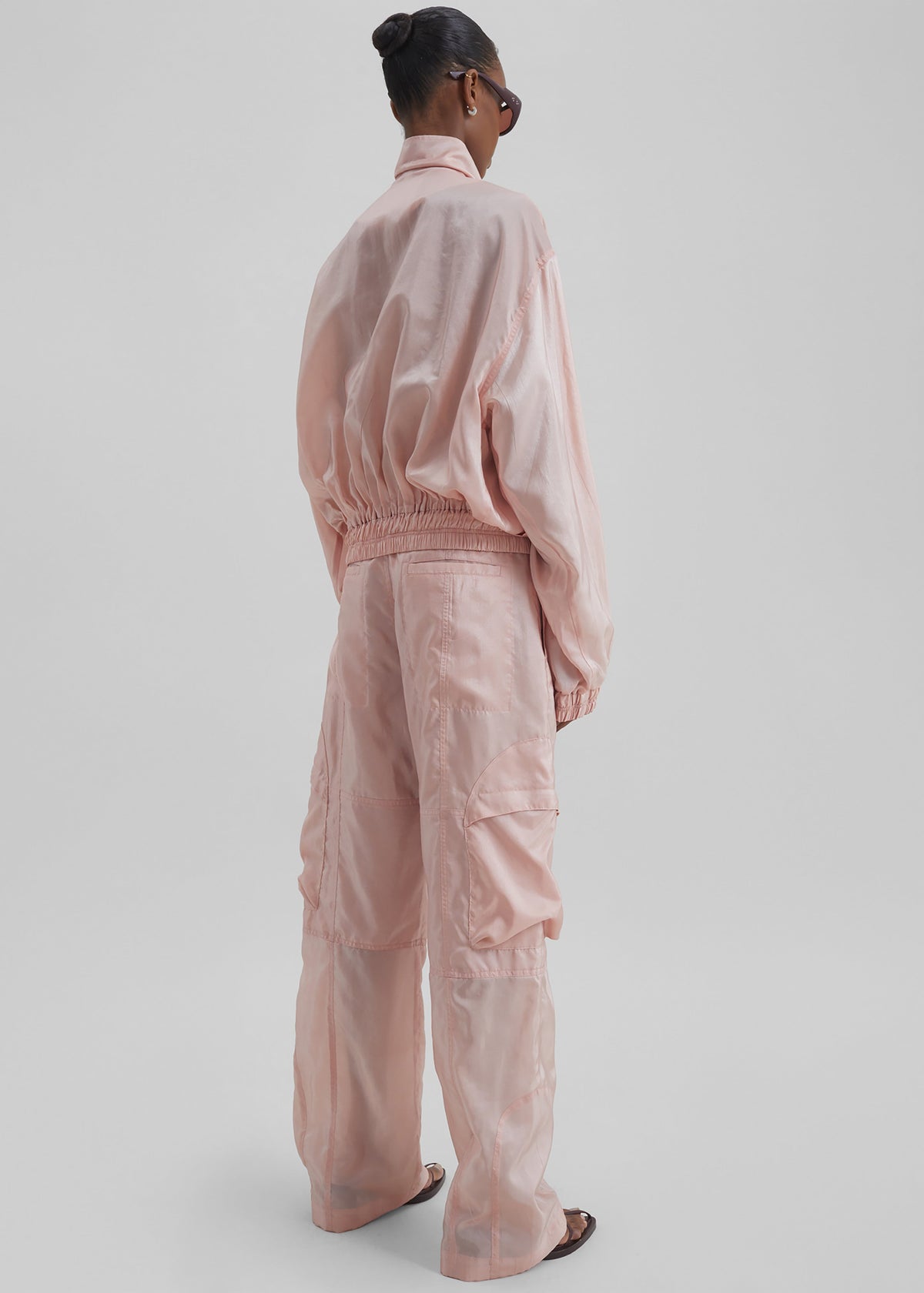 Kelly Sheer Cargo Pants - Pink – view 7 of 8