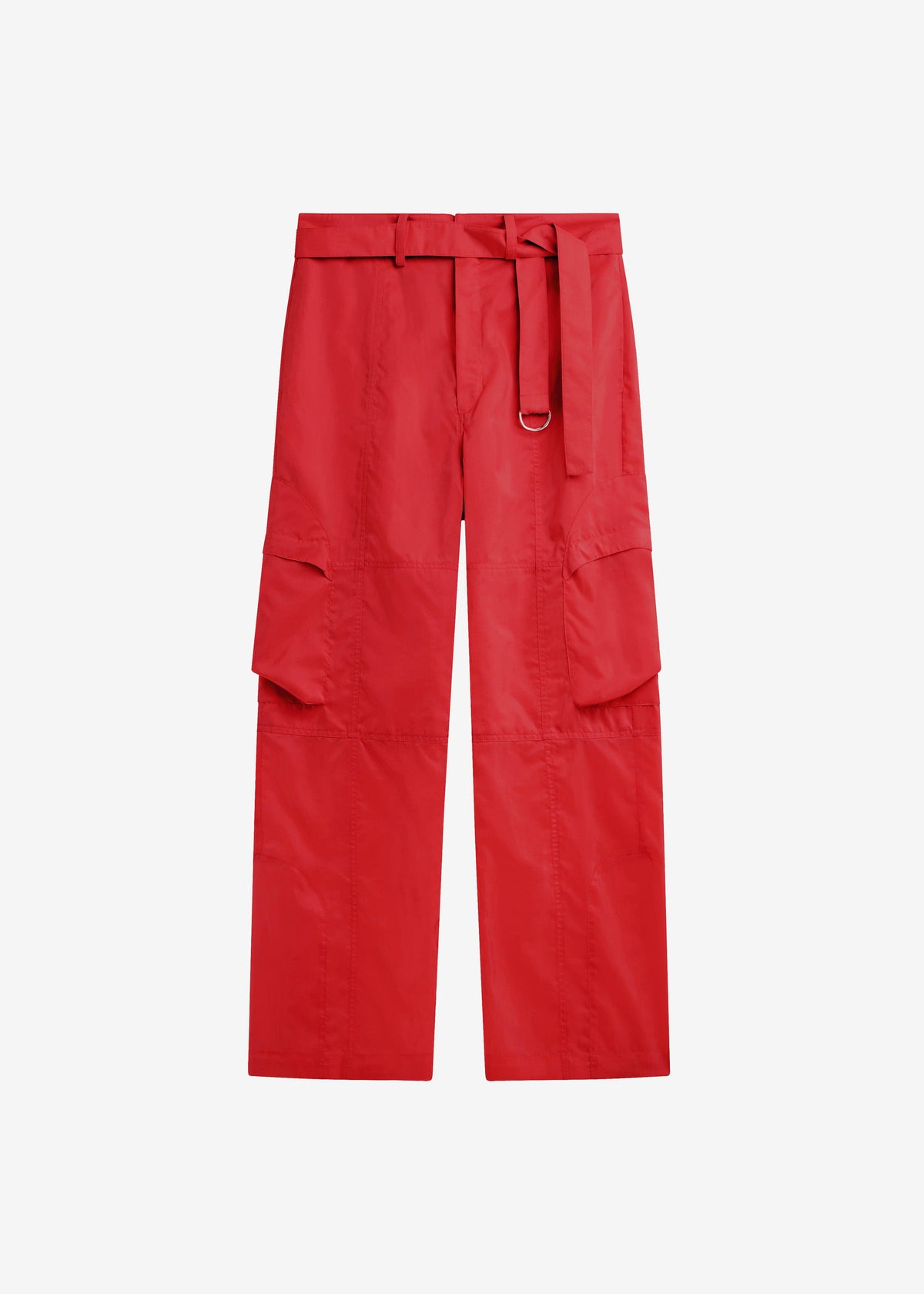 Kelly Sheer Cargo Pants - Red – view 8 of 8