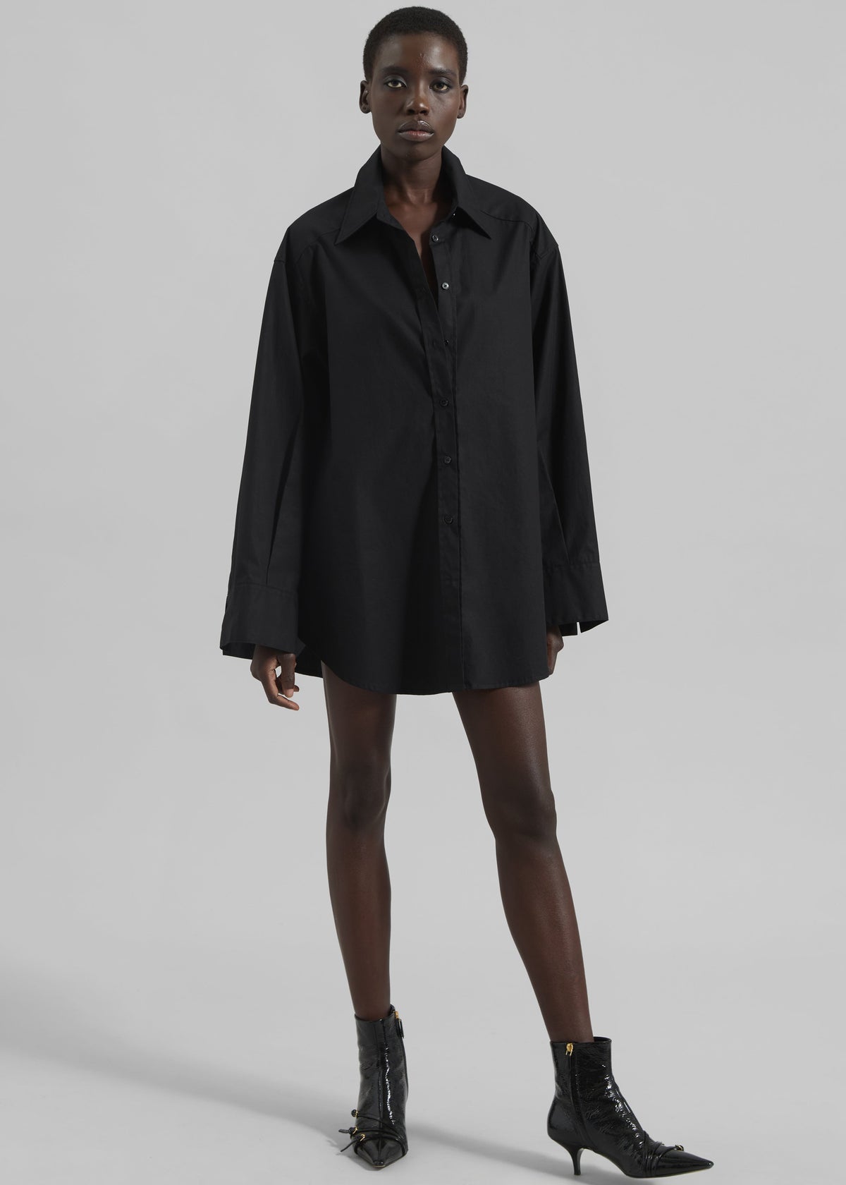 Kent Button Up Shirt - Black – view 2 of 7