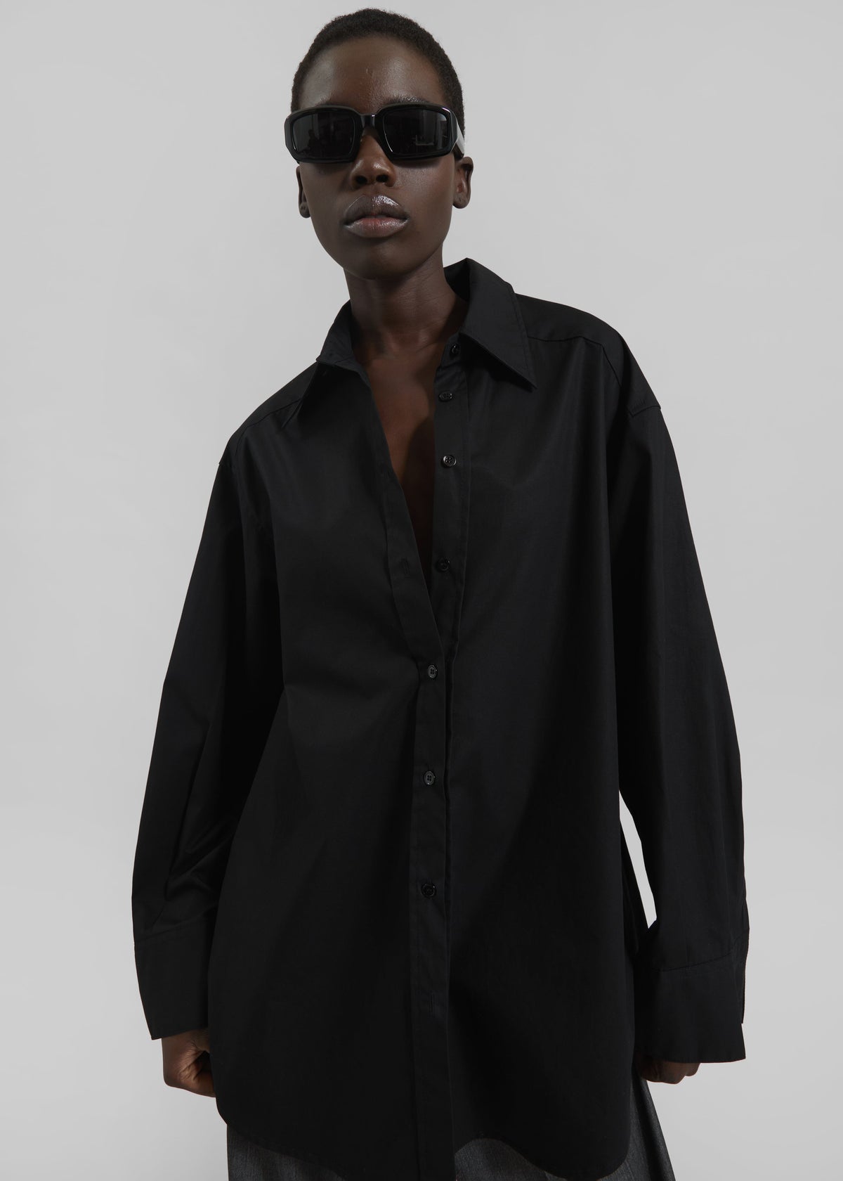 Kent Button Up Shirt - Black – view 3 of 7