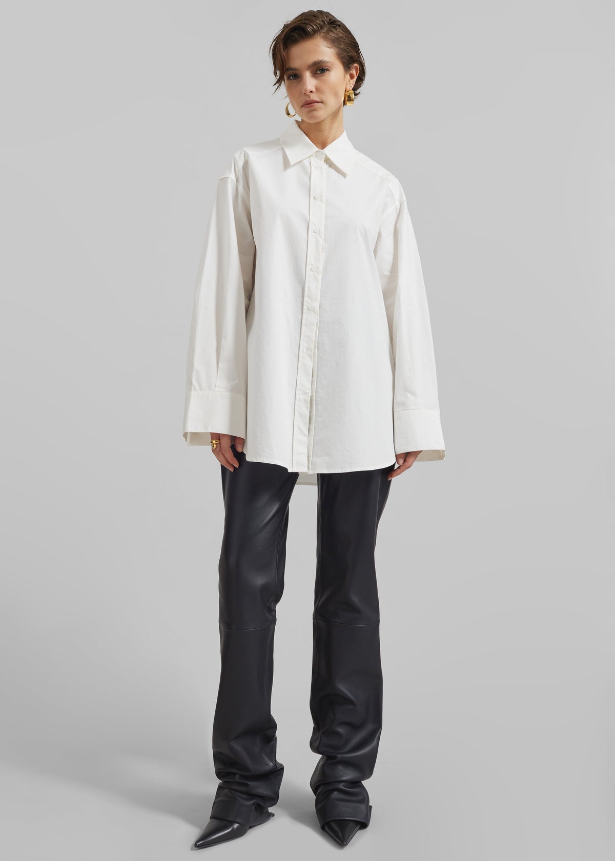 Kent Button Up Shirt - White – view 6 of 8