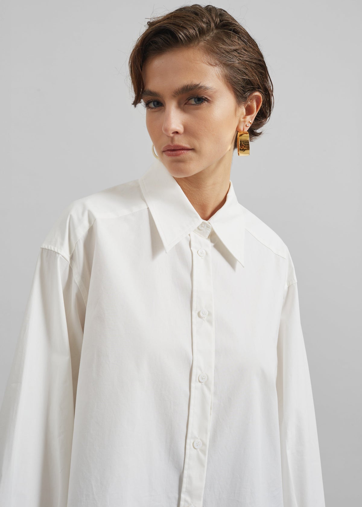 Kent Button Up Shirt - White – view 3 of 8