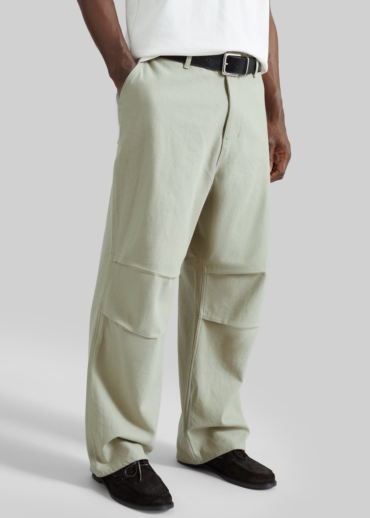Kenton Cotton Pants - Beige – view 1 of 1