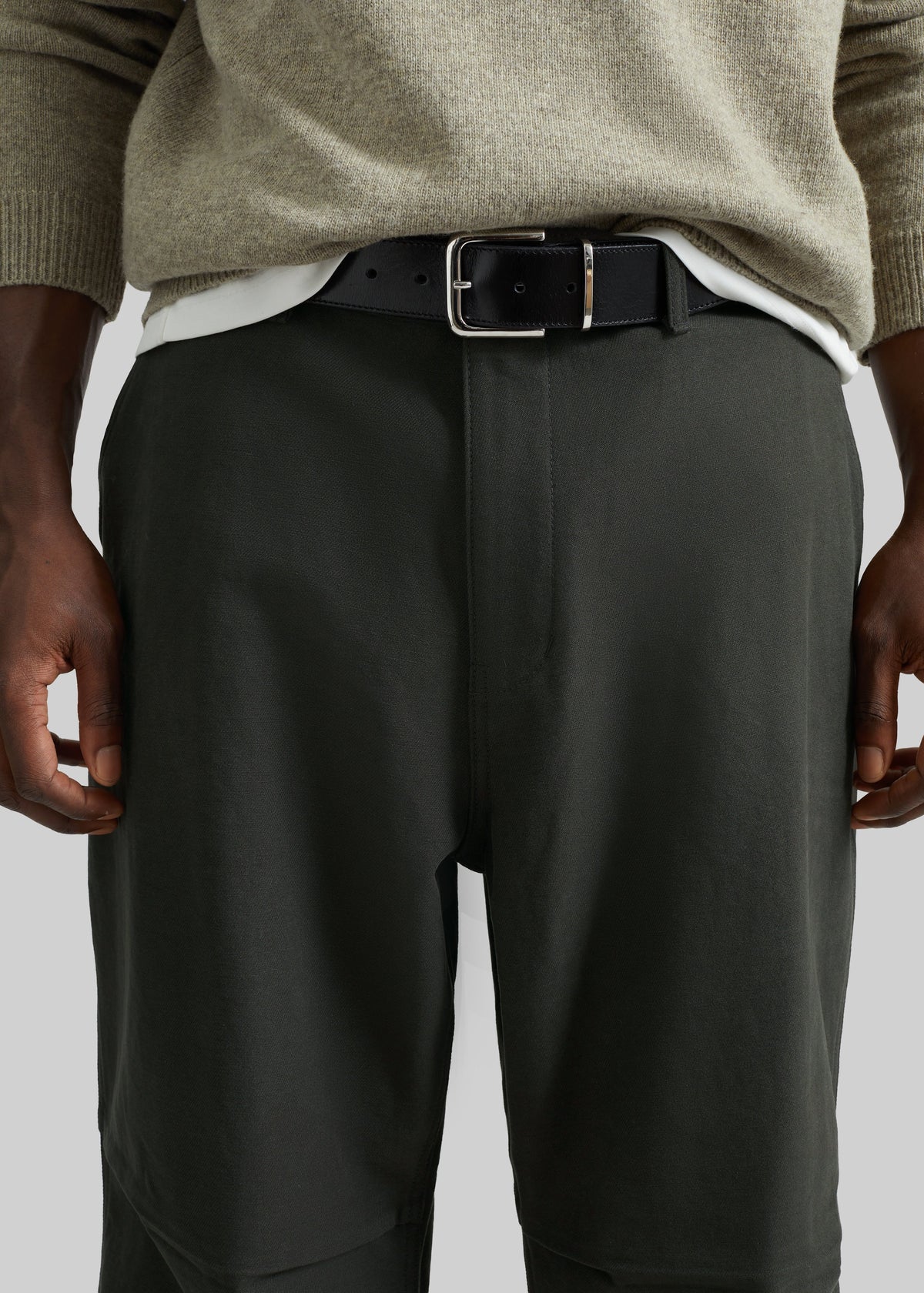 Kenton Cotton Pants - Charcoal – view 3 of 8