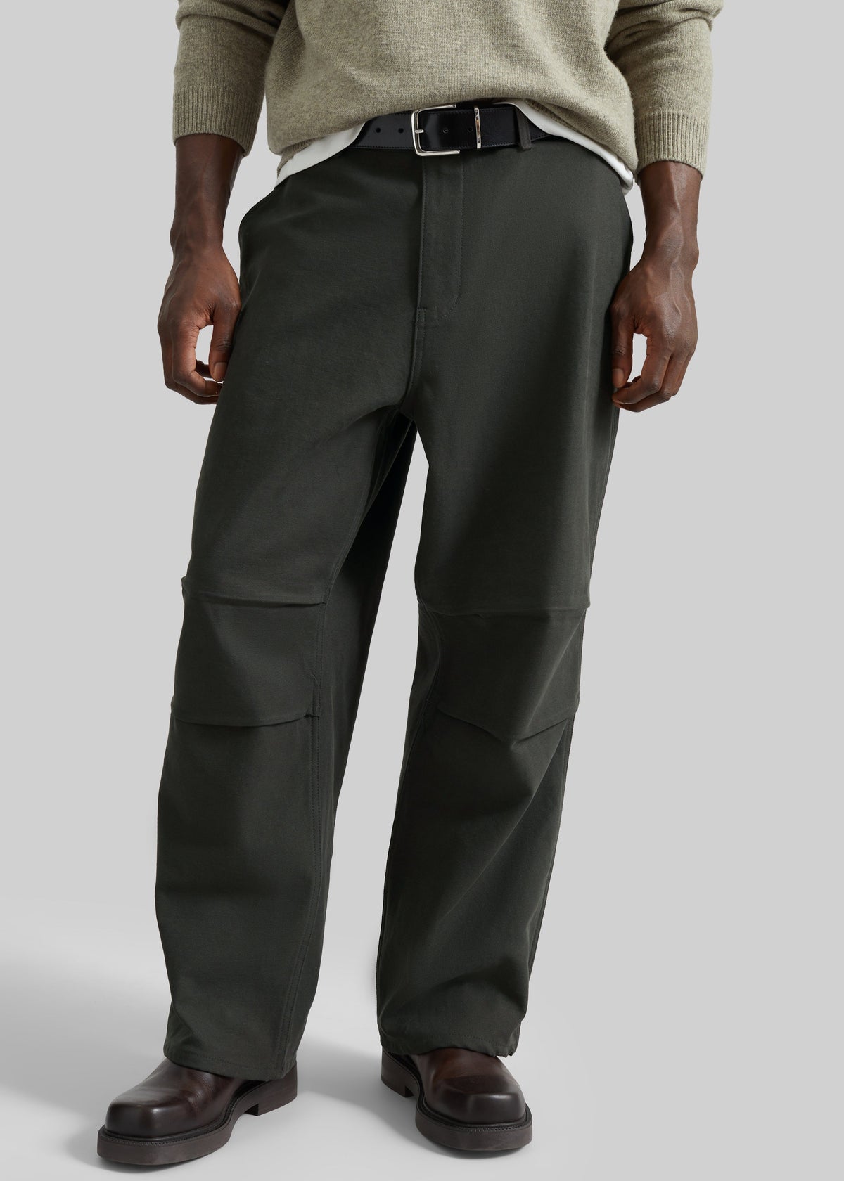 Kenton Cotton Pants - Charcoal – view 2 of 8