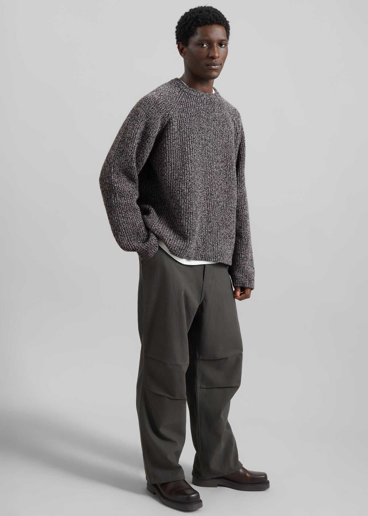 Kenton Cotton Pants - Charcoal – view 6 of 8