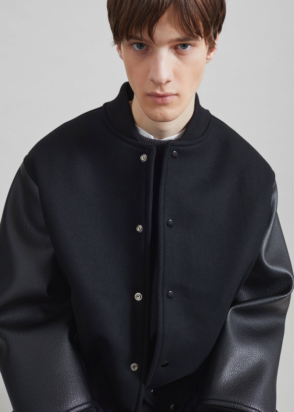 Kerava Oversized Bomber Jacket - Black – view 2 of 9