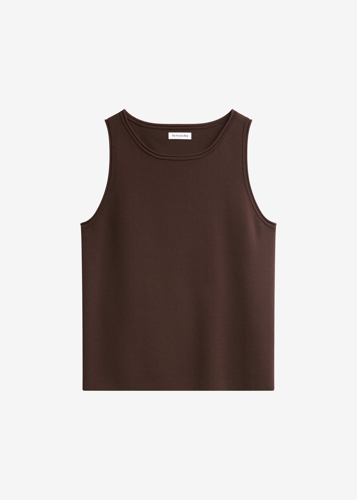 Kinna Knit Sleeveless Top - Brown – view 8 of 8