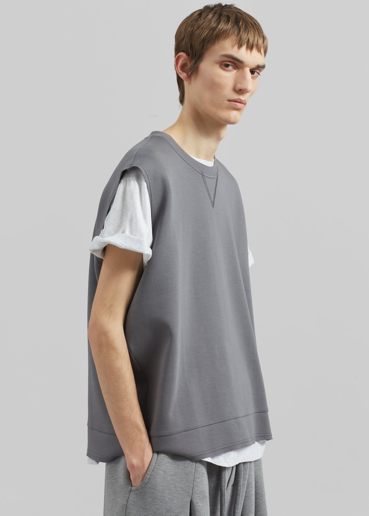 Laos Tank Top - Slate Grey – view 4 of 9