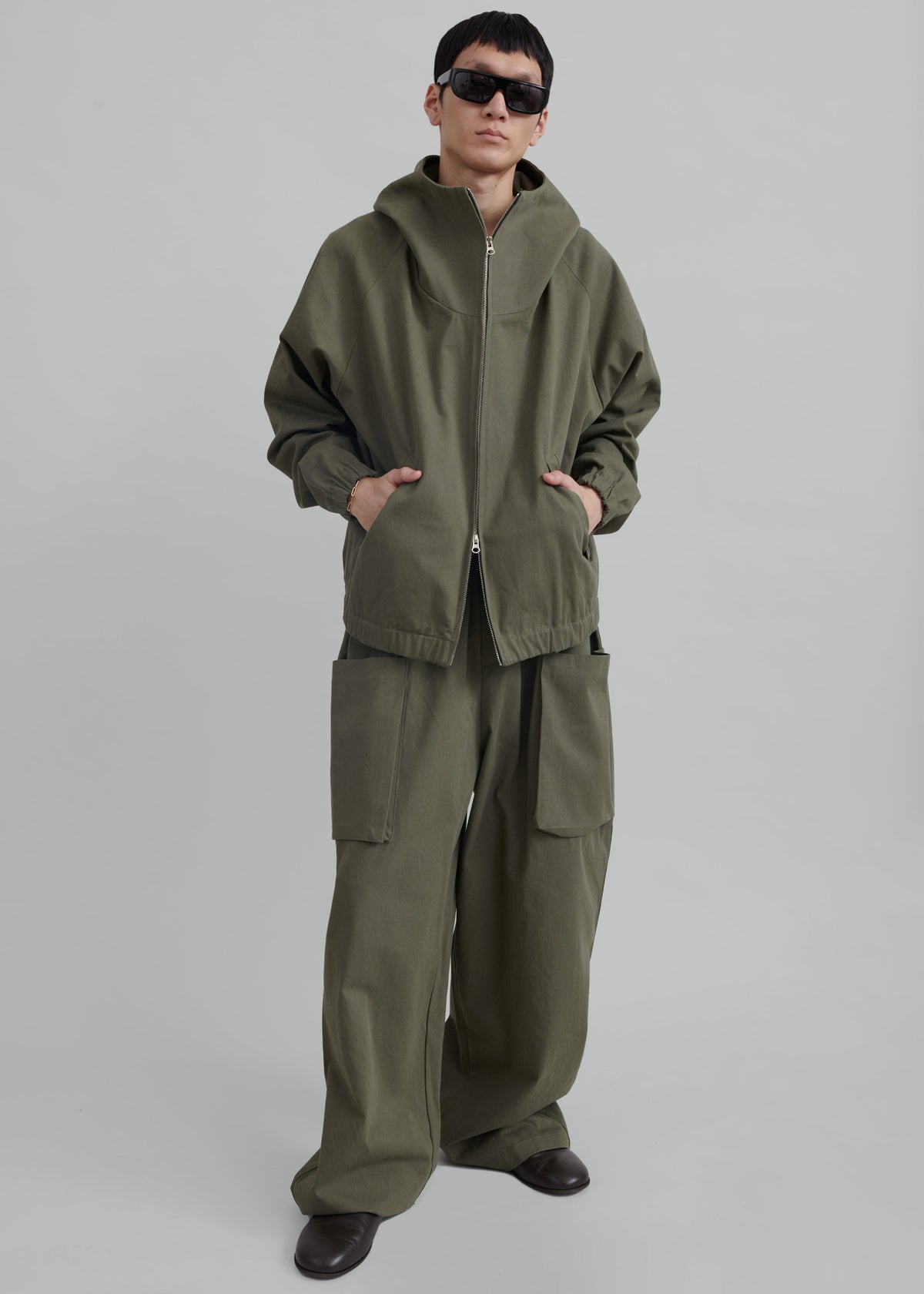 Lauri Hooded Jacket - Khaki – view 7 of 12