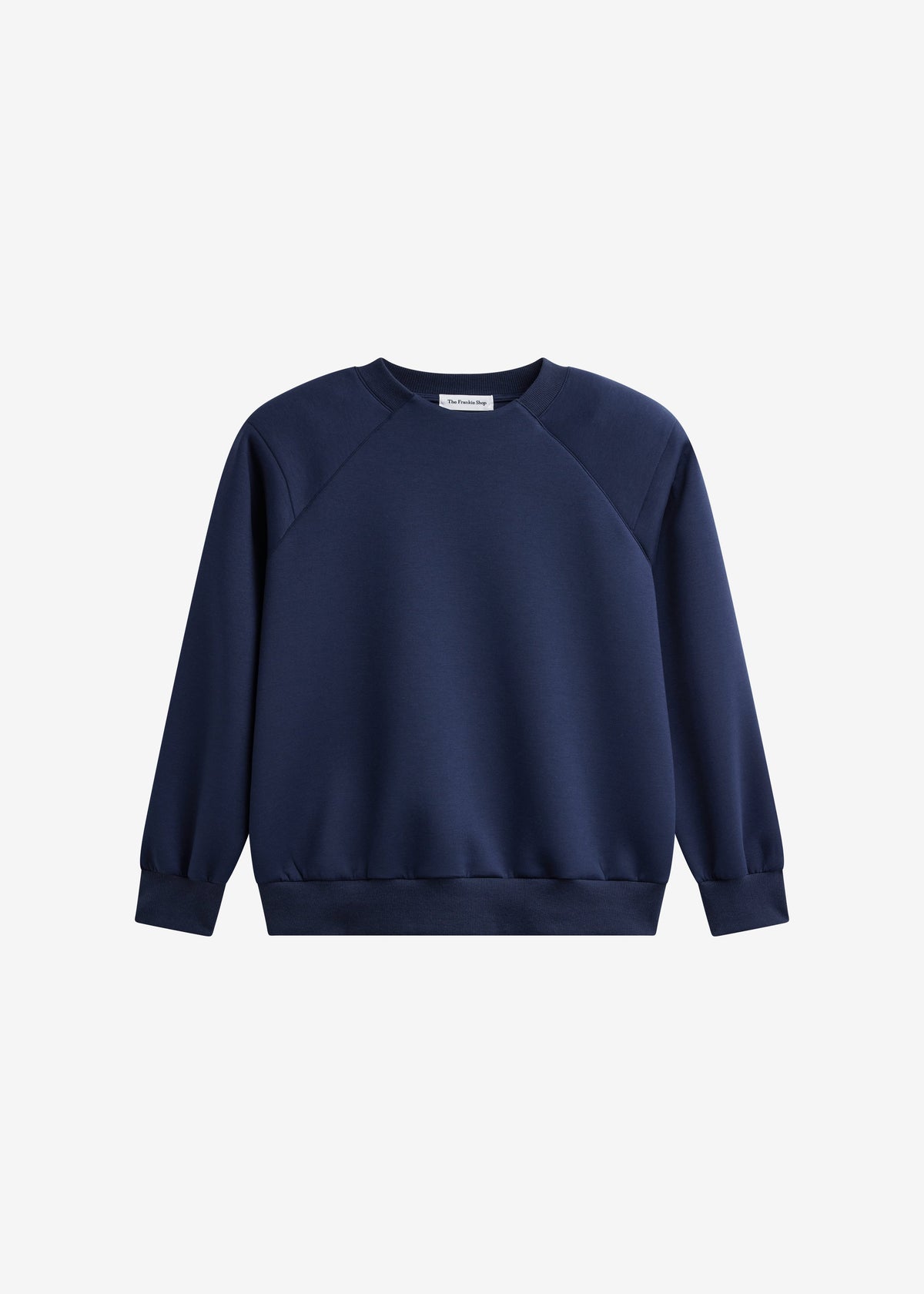 Leian Neoprene Padded Sweatshirt - Navy – view 10 of 10