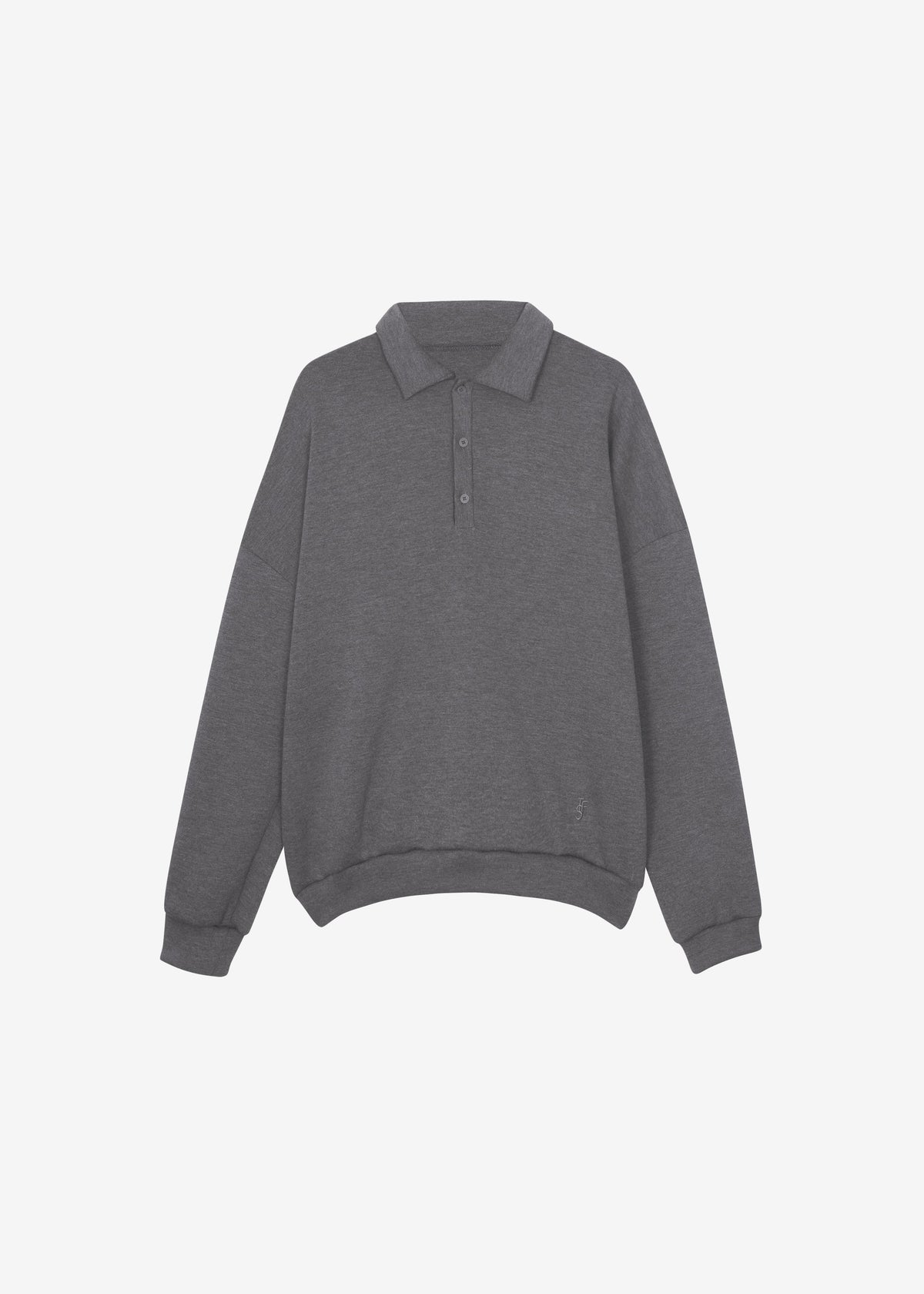 Lenham Polo Sweatshirt - Grey – view 8 of 8
