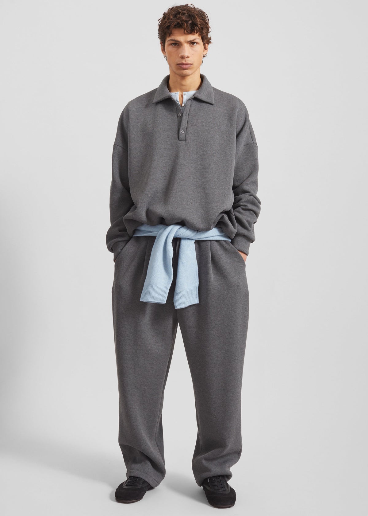 Lenham Polo Sweatshirt - Grey – view 2 of 8
