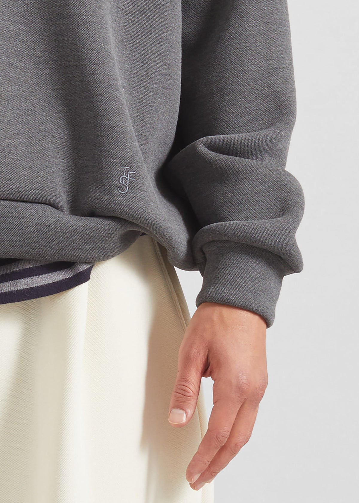 Lenham Polo Sweatshirt - Grey – view 5 of 8