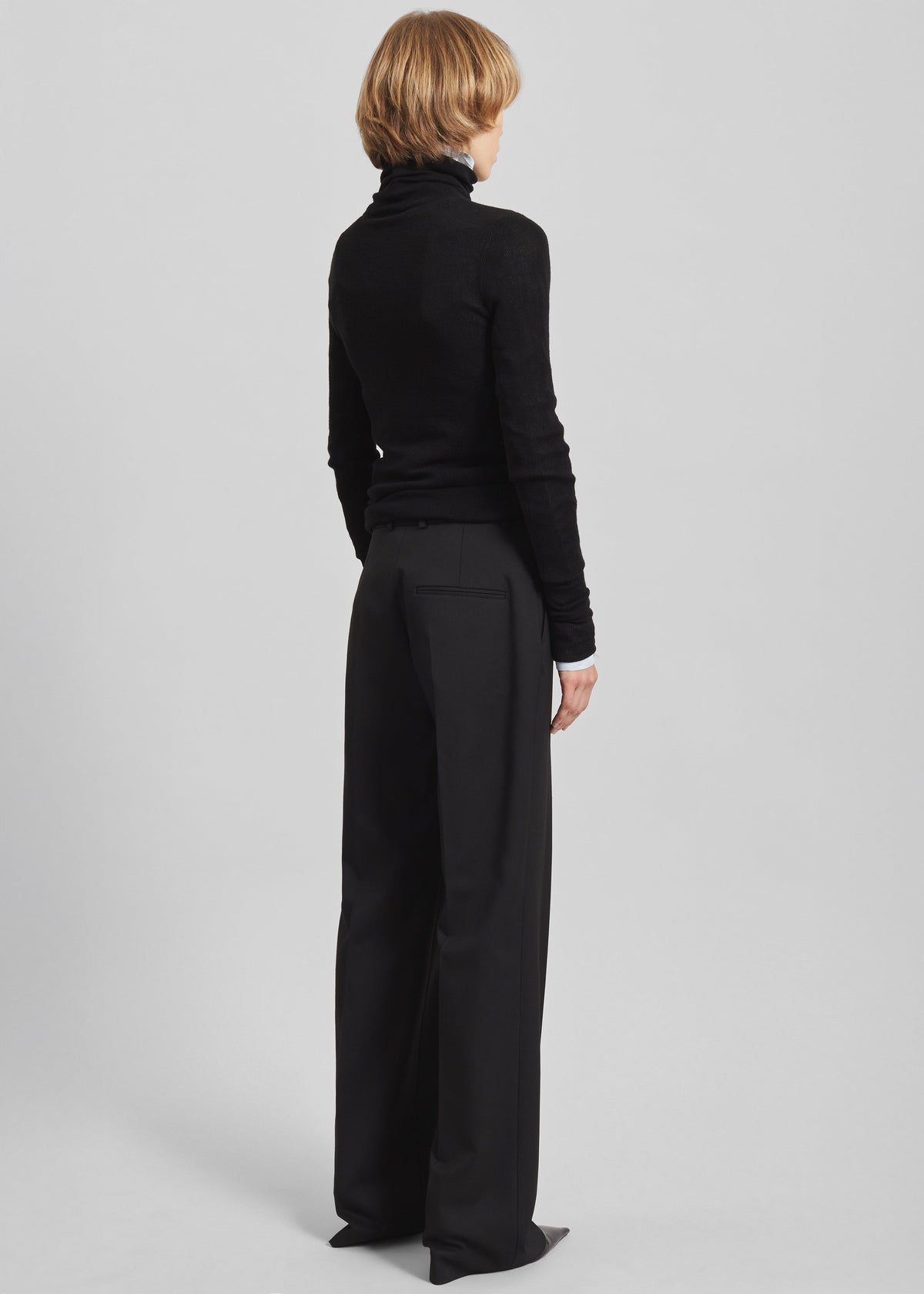 Lenora Straight Trousers - Black – view 10 of 11