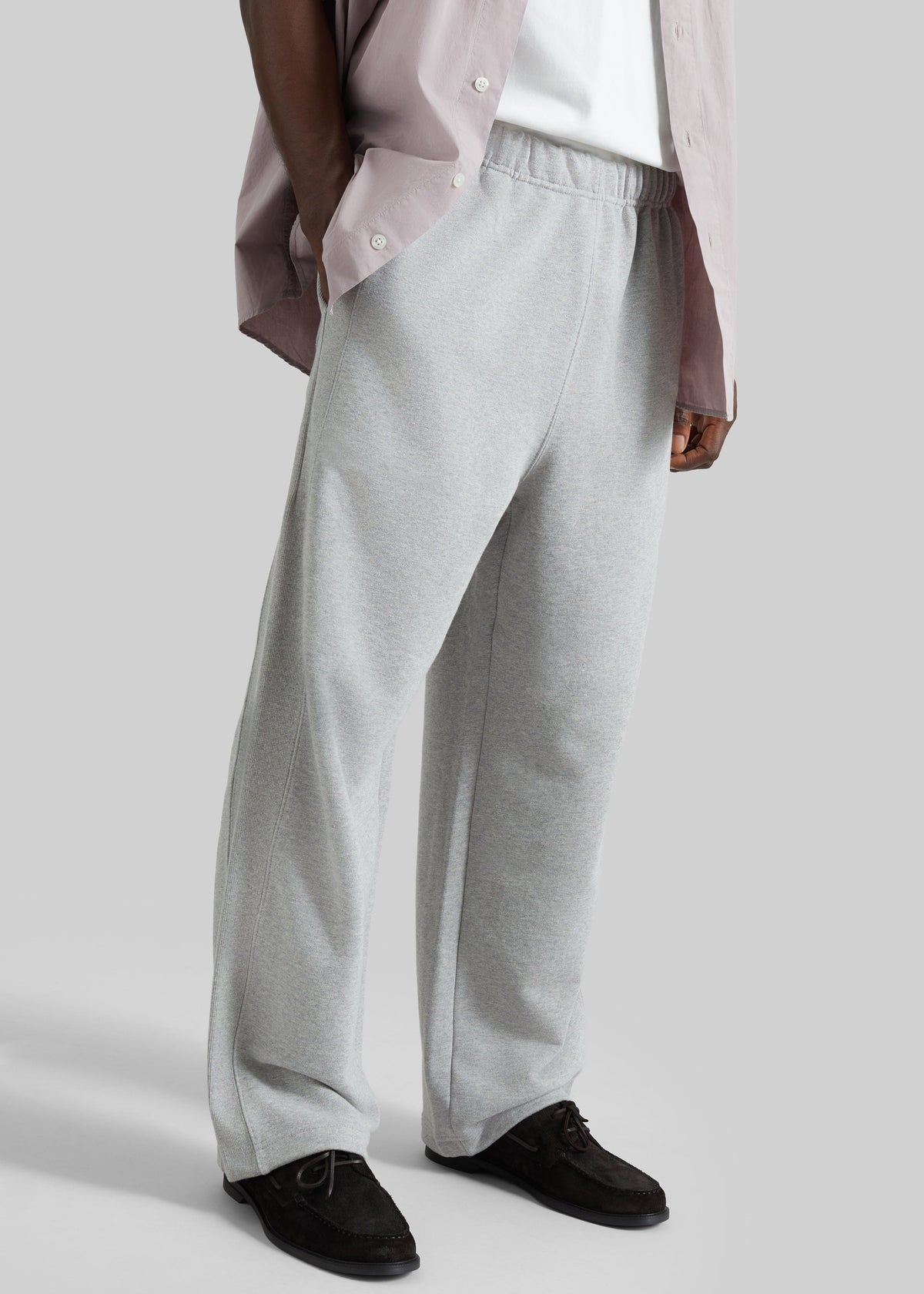 Lenox Paneled Sweatpants - Light Grey – view 4 of 9