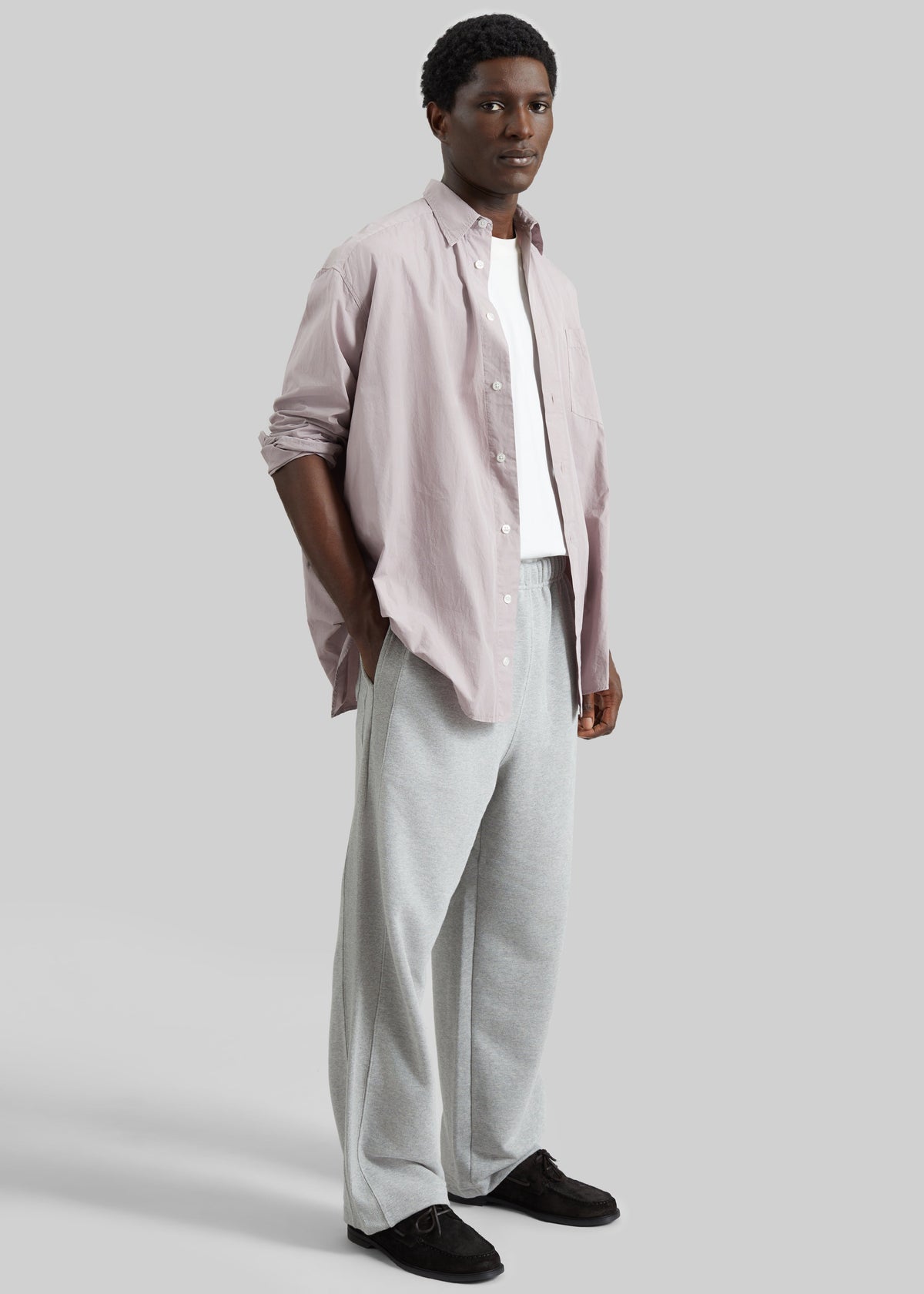 Lenox Paneled Sweatpants - Light Grey – view 5 of 9