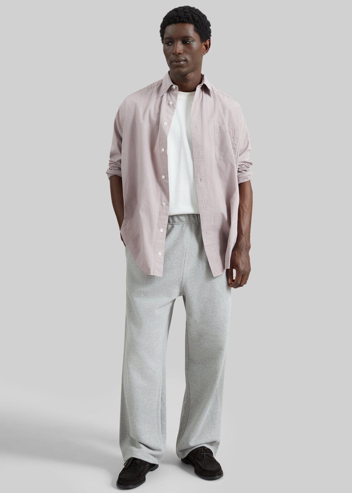 Lenox Paneled Sweatpants - Light Grey – view 6 of 9