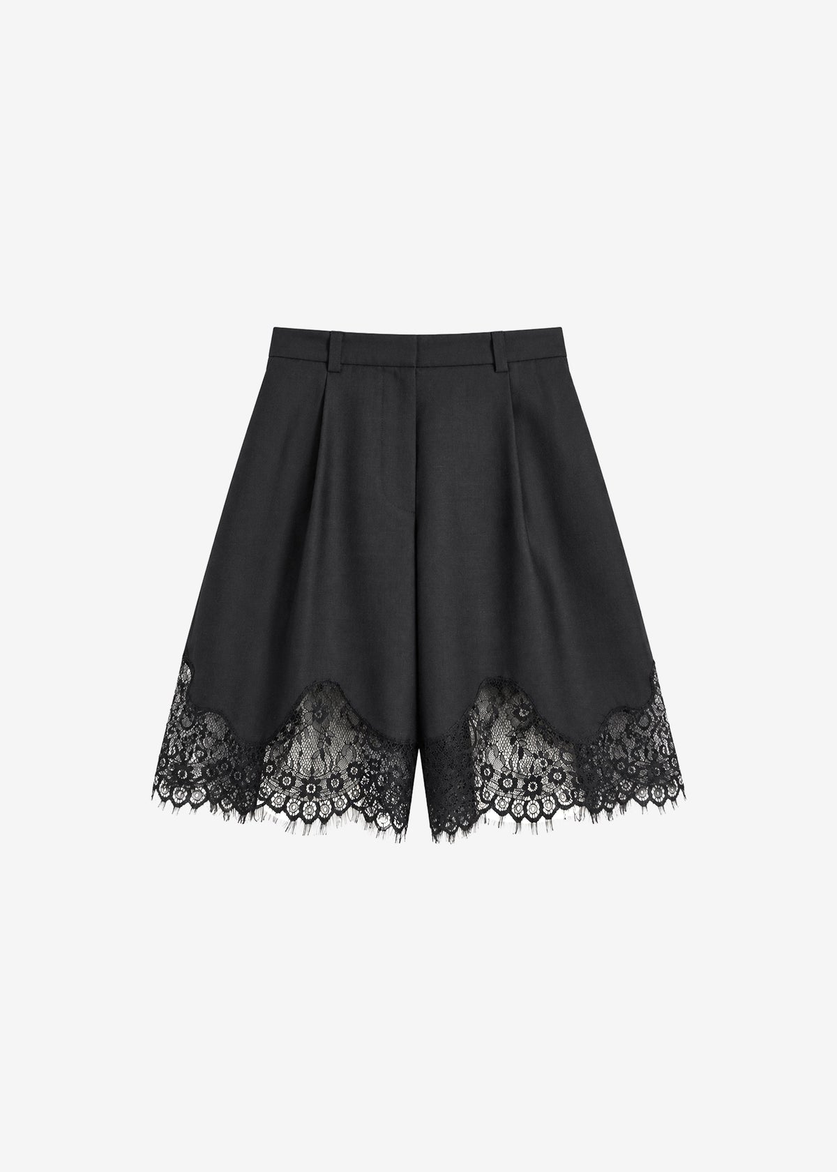 Lido Lace Bermuda Shorts - Dark Grey – view 8 of 8