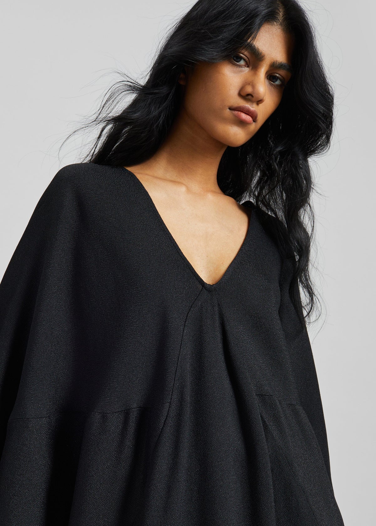 Lilia Kaftan Dress - Black – view 6 of 8