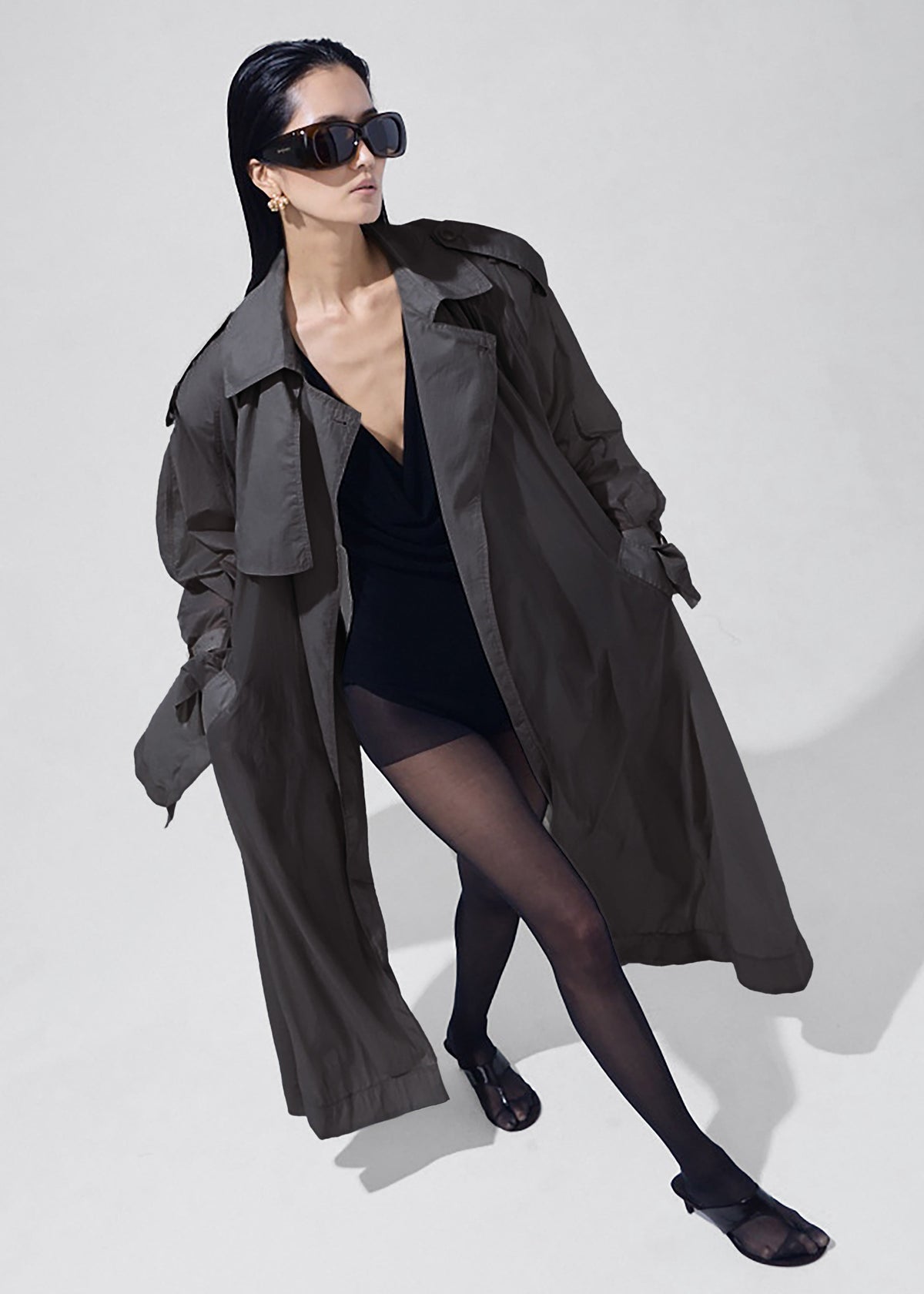 Linas Technical Light Trench - Storm Grey – view 7 of 7