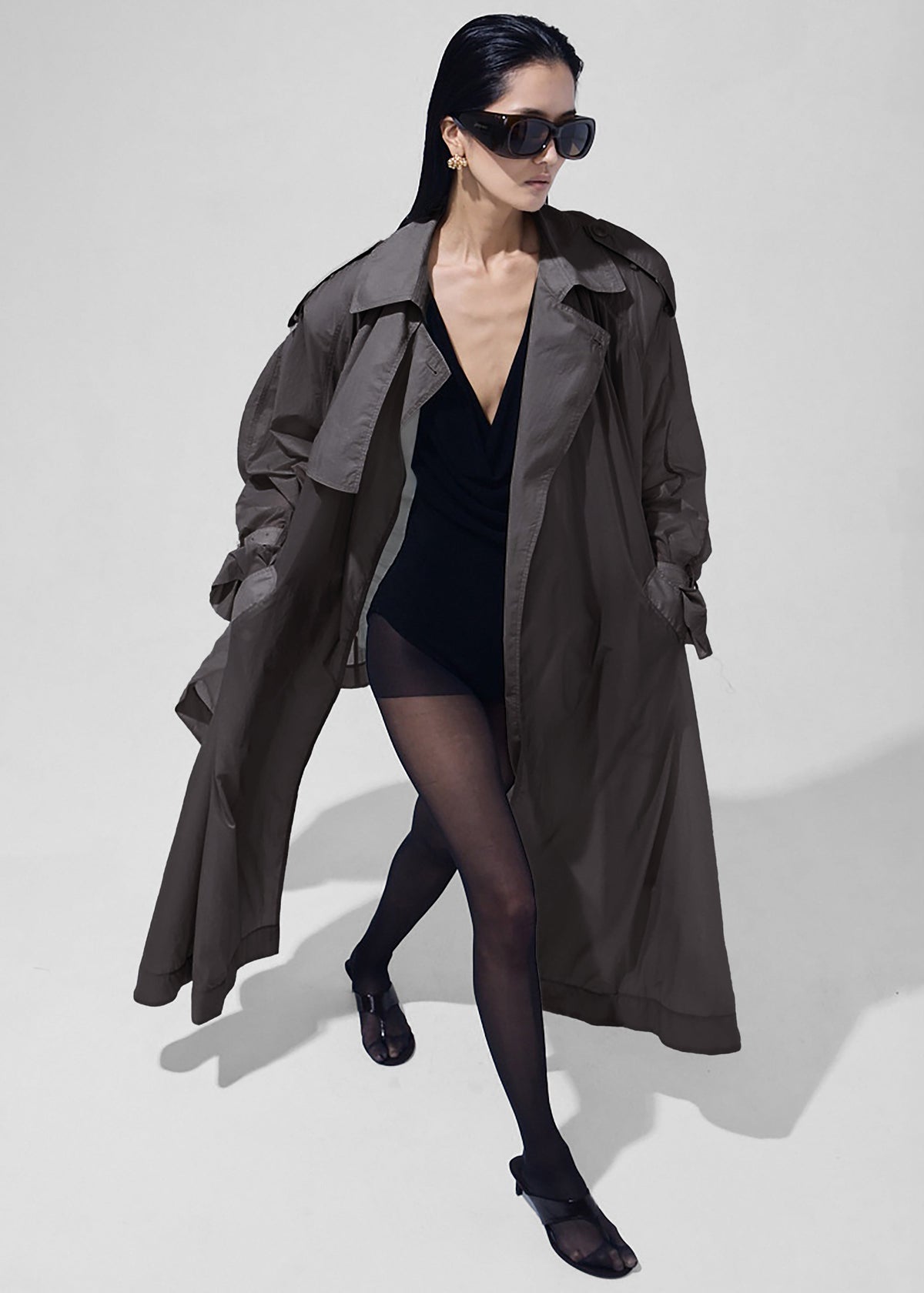 Linas Technical Light Trench - Storm Grey – view 1 of 7