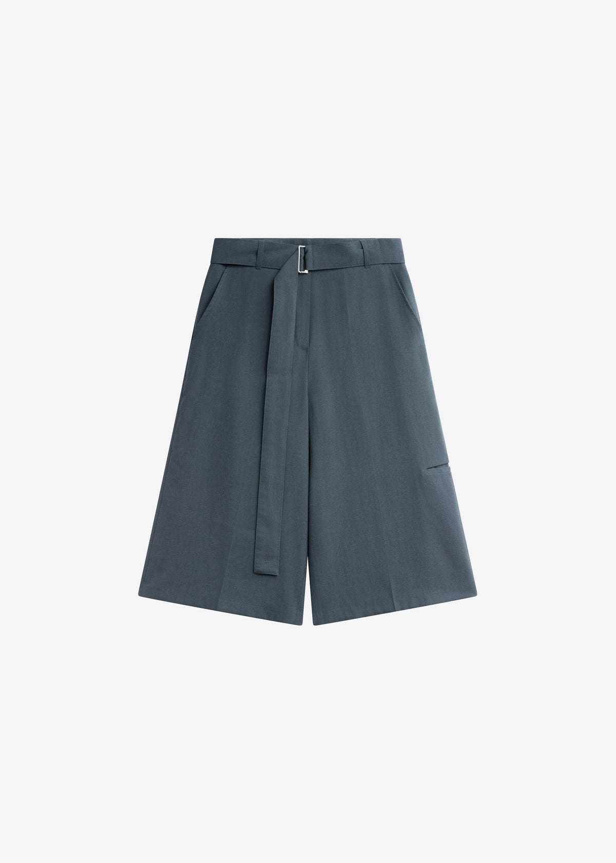 Lioni Tailored Bermuda Shorts - Deep Teal – view 10 of 10